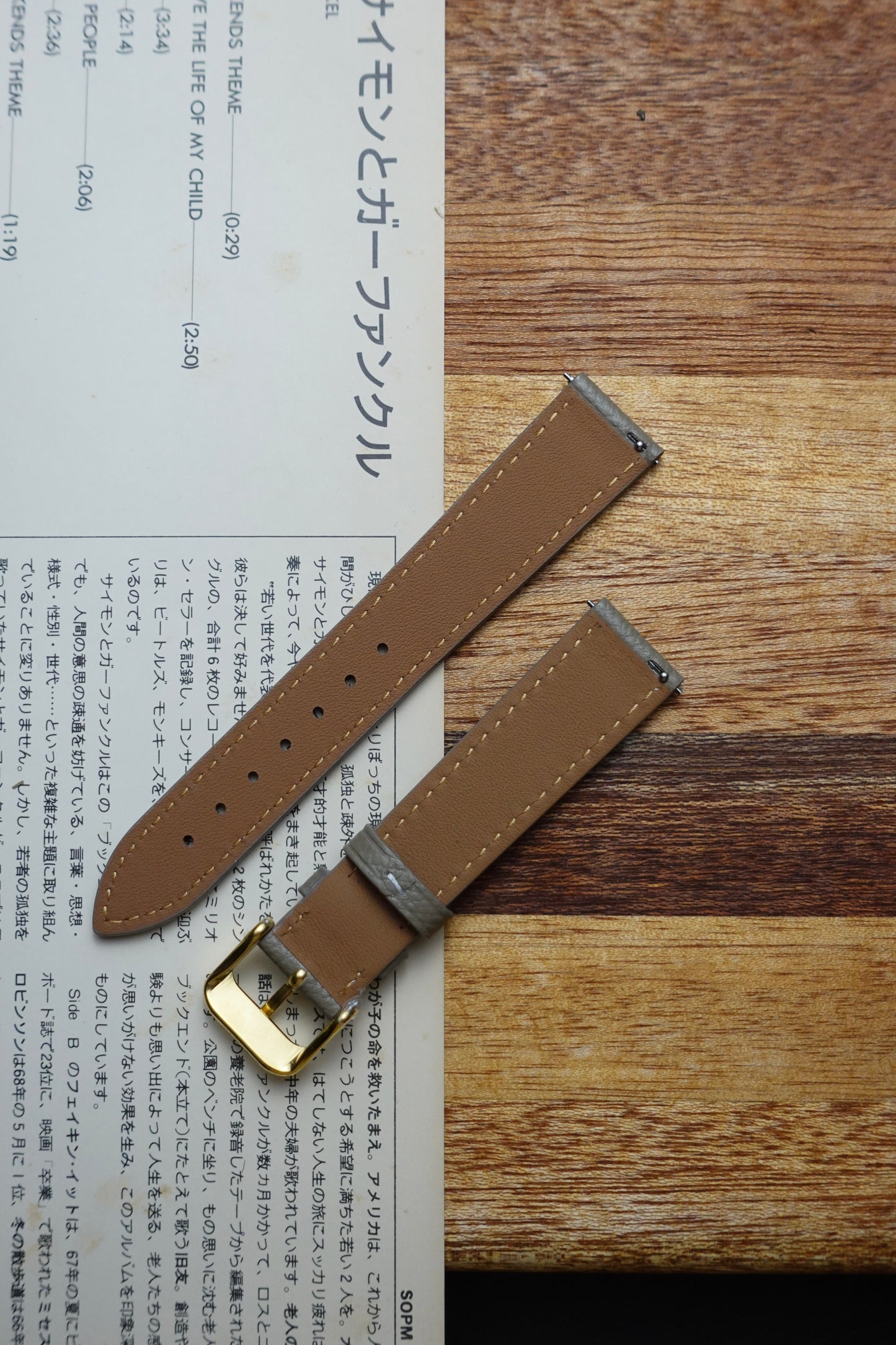 Hand Crafted Epsom Leather Watch Strap