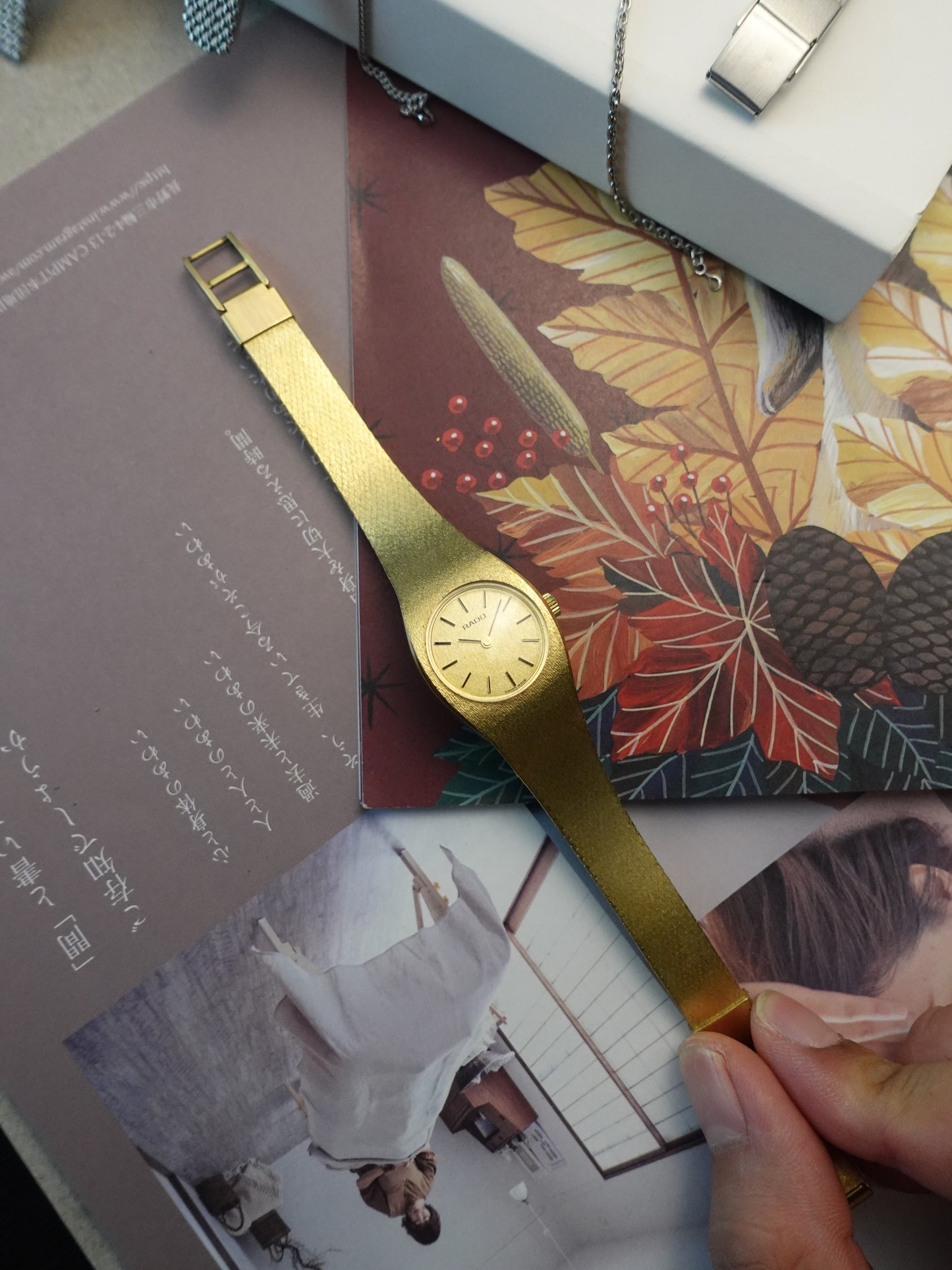 Rado integrated bracelet oval in Manual winding full set
