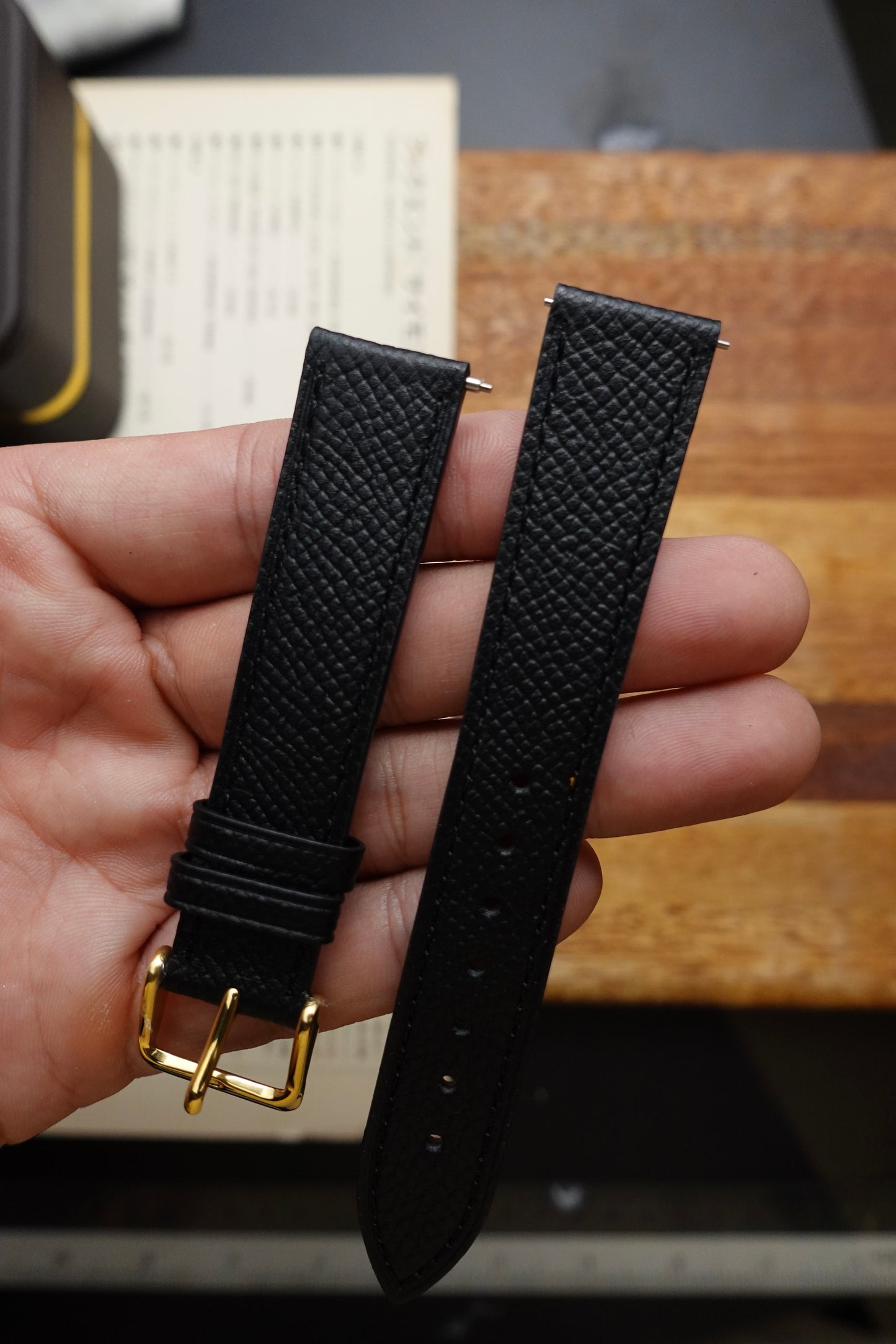 Hand Crafted Epsom Leather Watch Strap