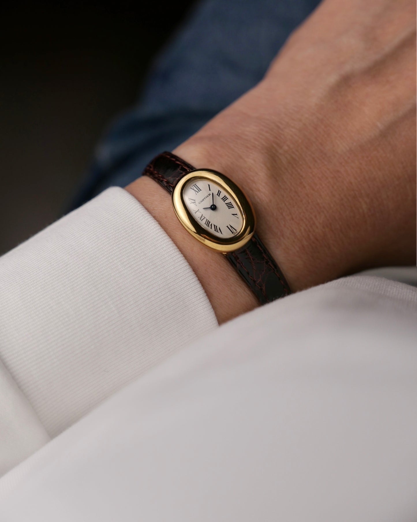 Cartier Baignoire Mini 18k Yellow Gold Ref. 2368 (circa 1990s)