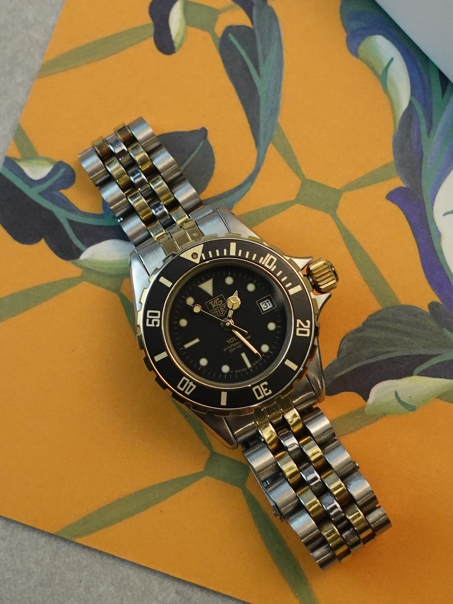 Tag heuer 1000 two tone sale