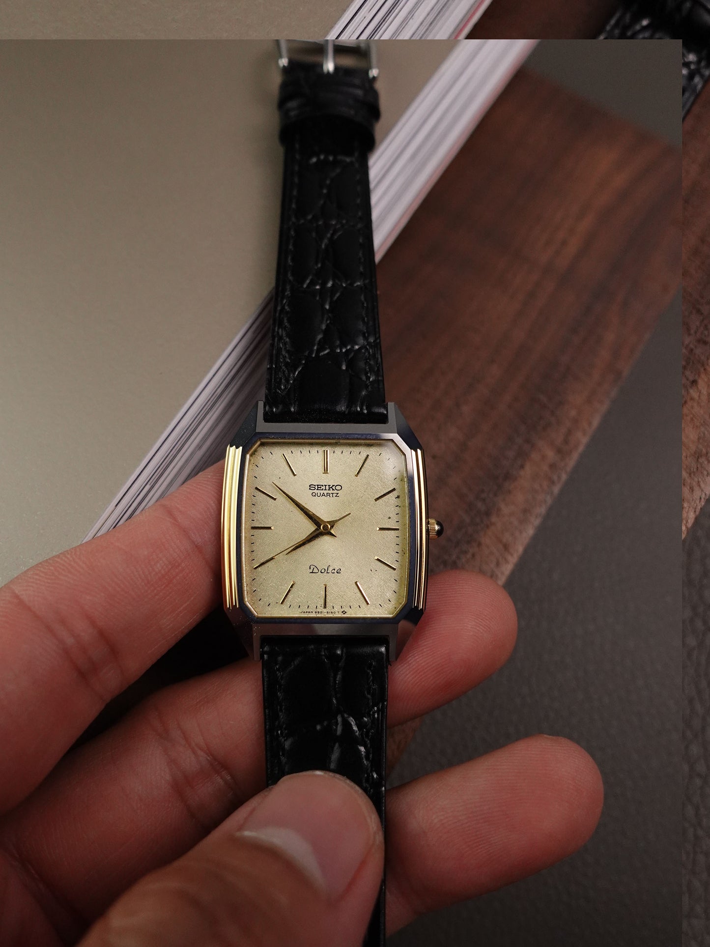 Dolce Step Bezel 9521-5150 Scratch Resistant case