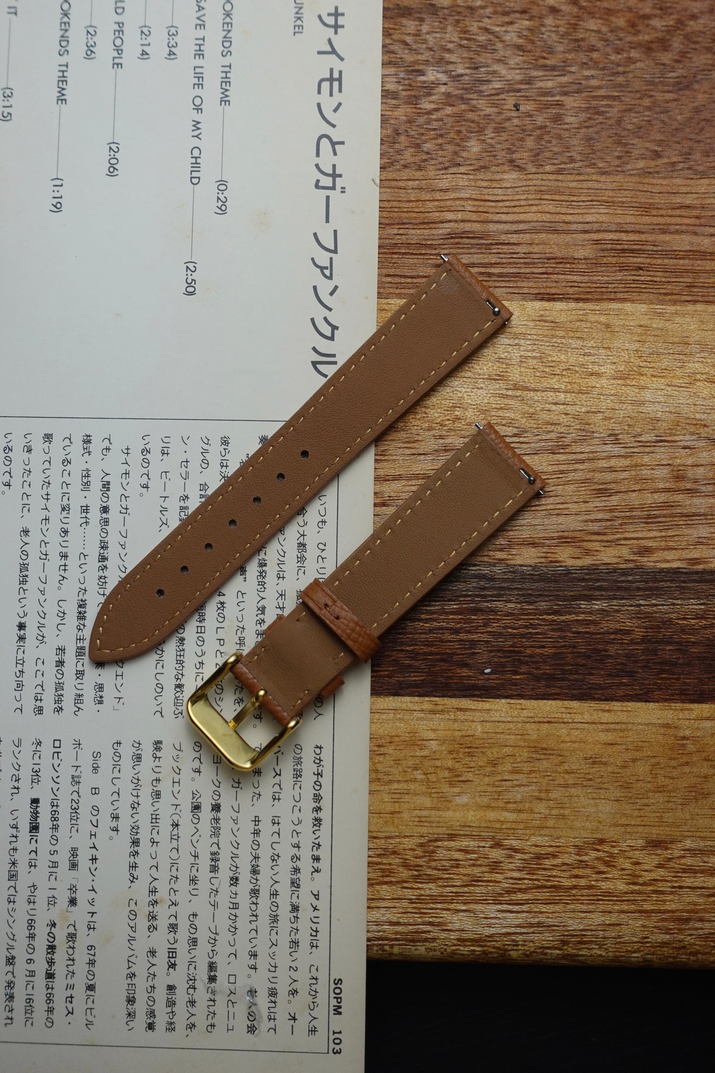 Hand Crafted Epsom Leather Watch Strap