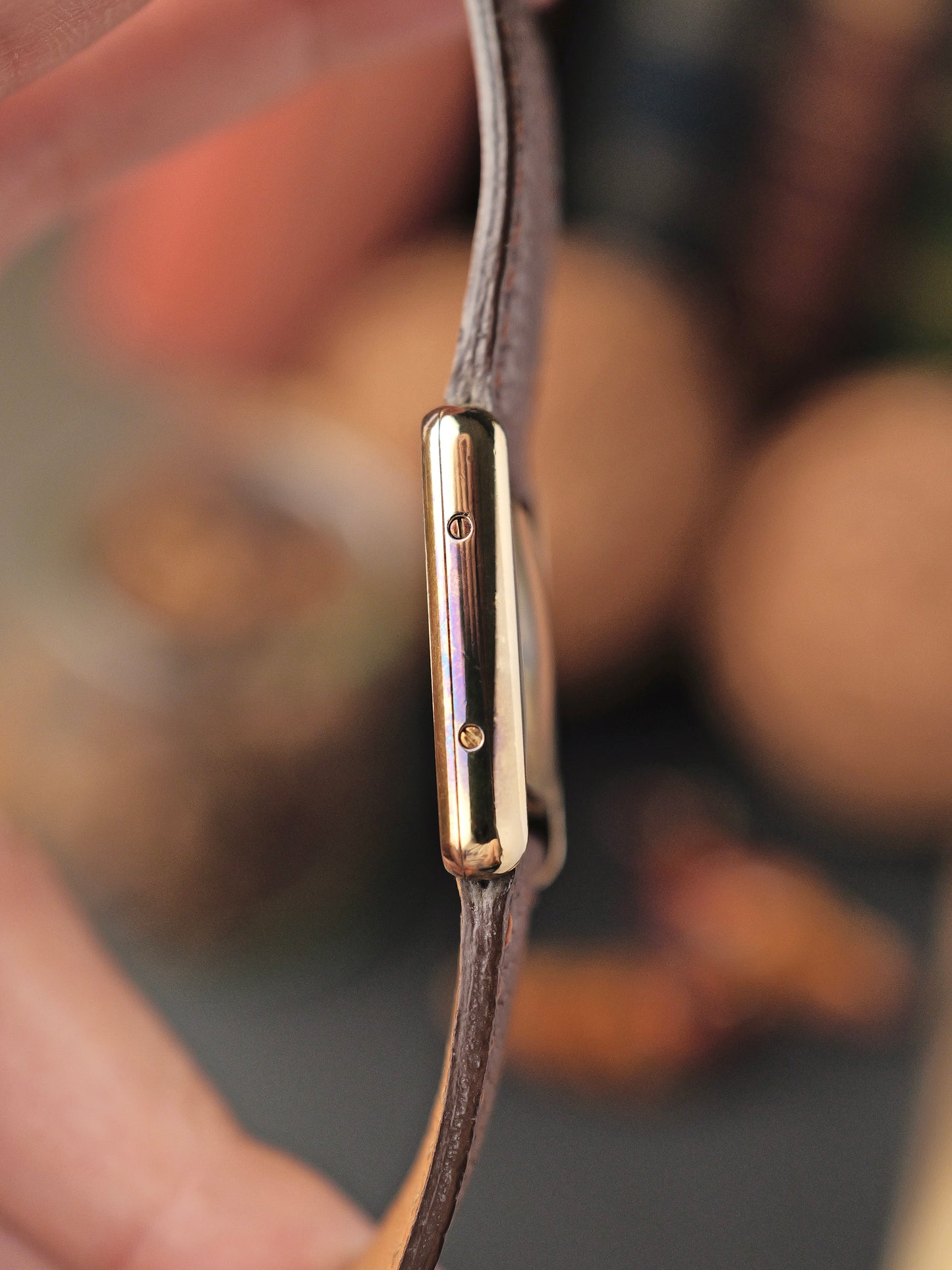 Cartier Must de Cartier Tank Vermeil “Lemon Roman” SM Ref. 71615 (circa 1970s)