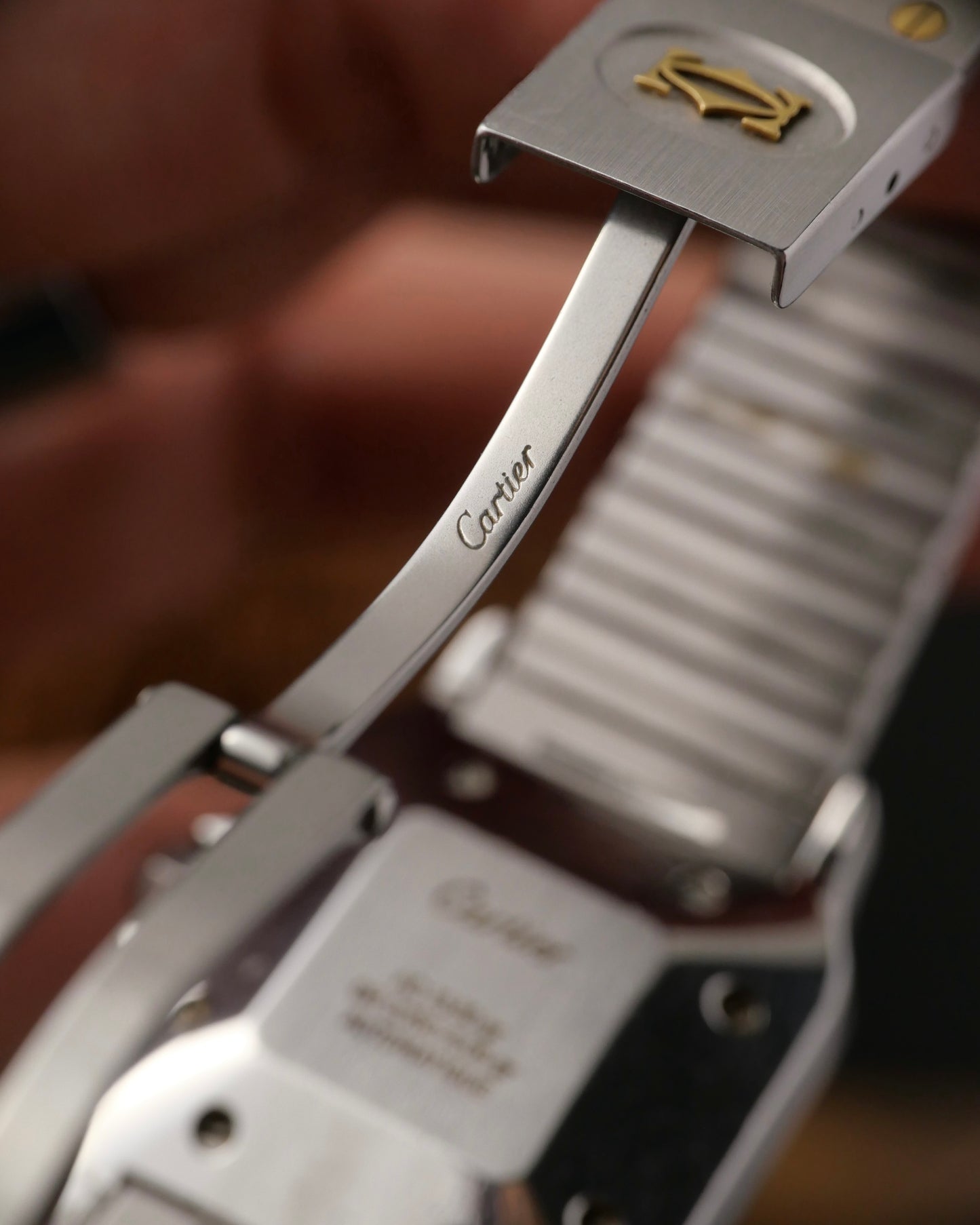 Cartier Santos Carrée Two Tone Ref. 2961 (circa 1980s)