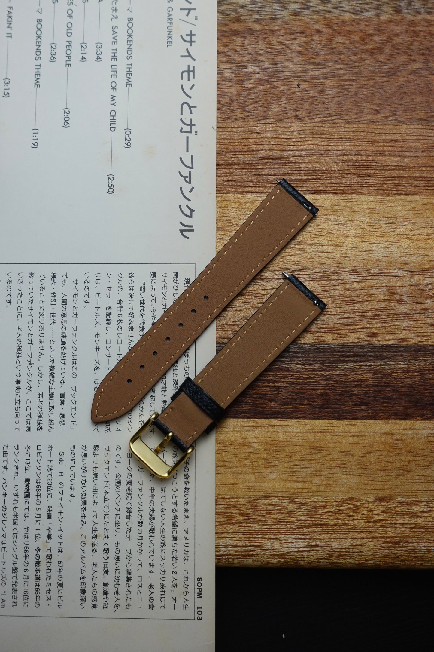 Hand Crafted Epsom Leather Watch Strap