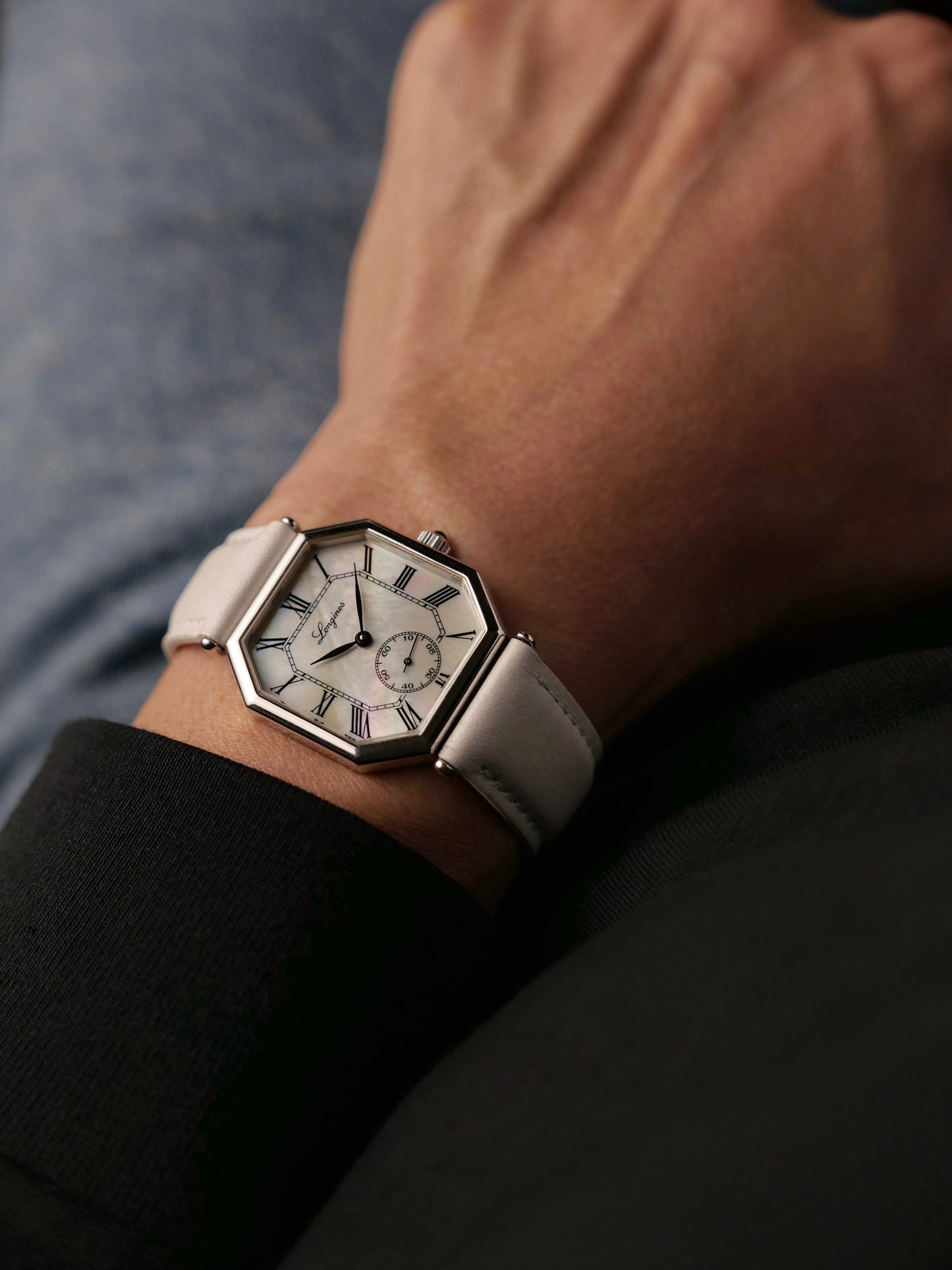 Longines Octagon “150th Anniversary Mother of Pearl” Ref. 3209 (Circa 1982)