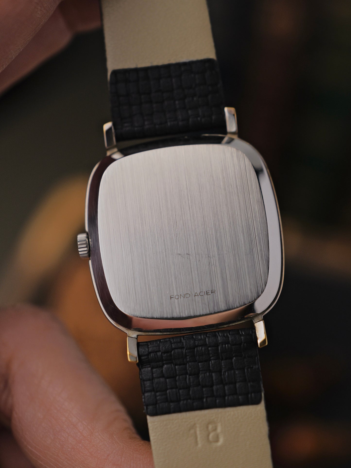 Omega De Ville “Aventurine” Lacquer Dial Squircle w/ Box and Papers Ref. 151.0045 (circa 1973)