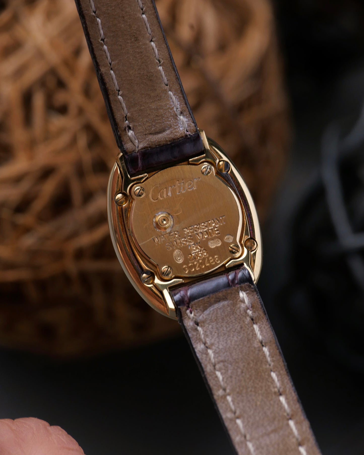 Cartier Baignoire Mini 18k Yellow Gold Ref. 2368 (circa 1990s)