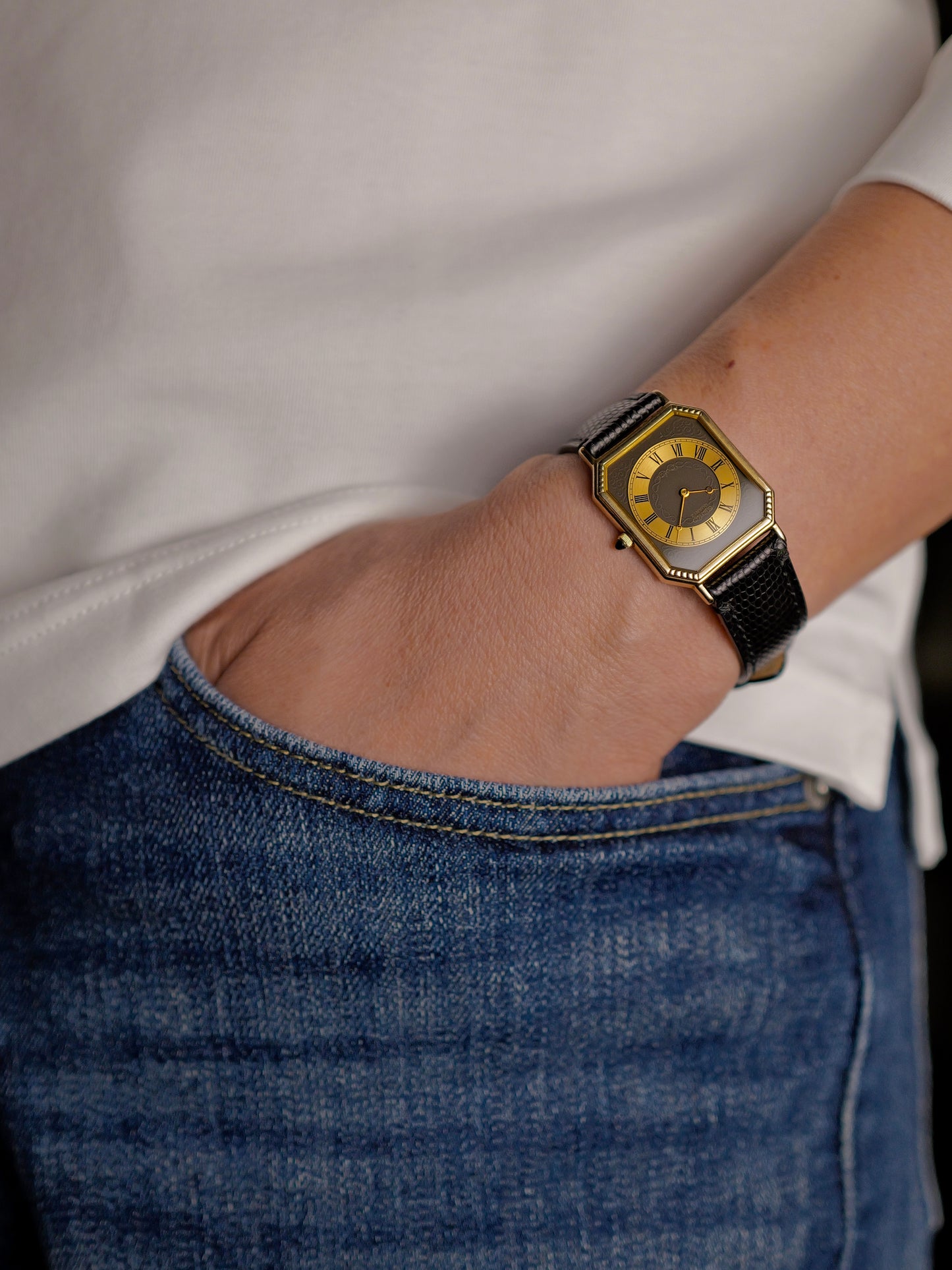 Seiko Dolce “Art Deco” 10K Gold Ref. 6020-5960 (circa 1981)