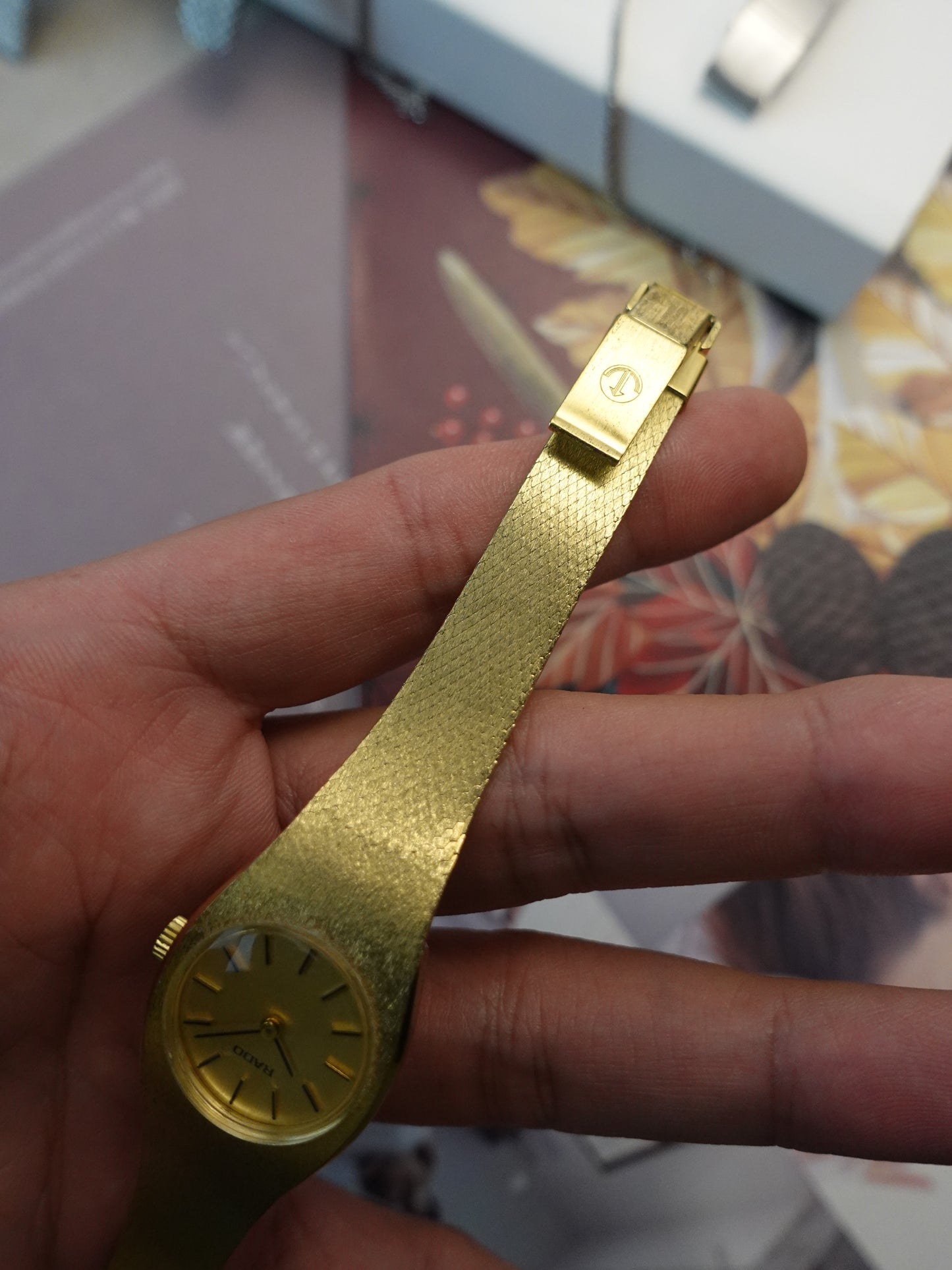 Rado integrated bracelet oval in Manual winding full set