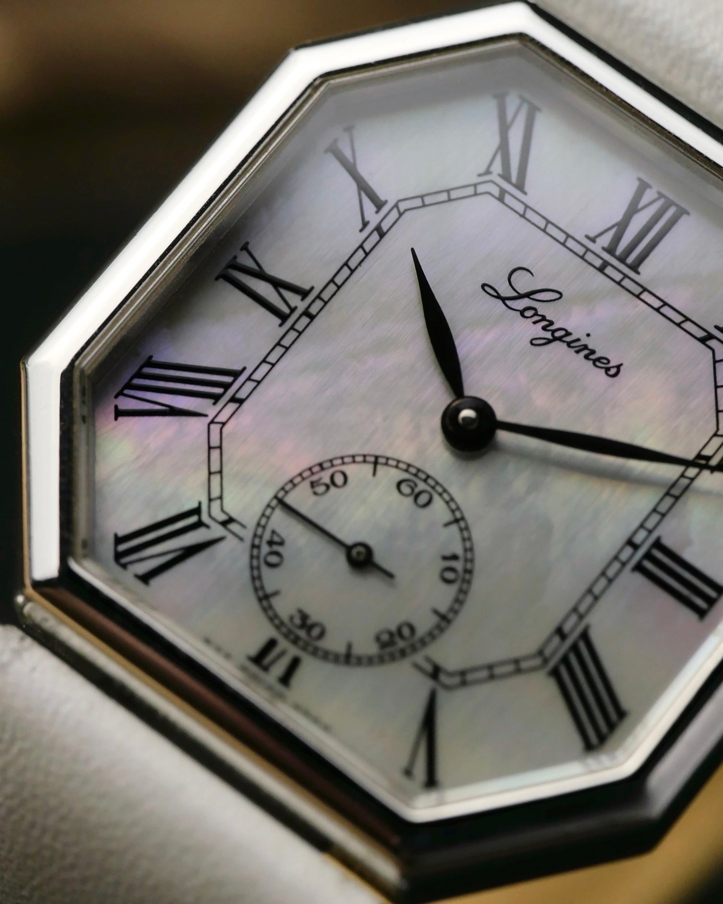 Longines Octagon “150th Anniversary Mother of Pearl” Ref. 3209 (Circa 1982)