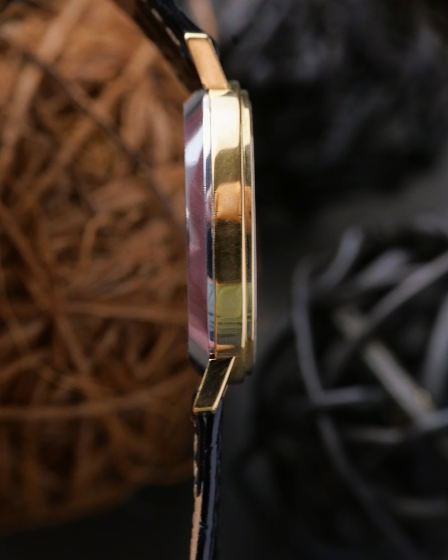 Omega De Ville “Ellipse” Brushed Golden Dial Travel Watch Ref. 191.0046 (circa 1980s)