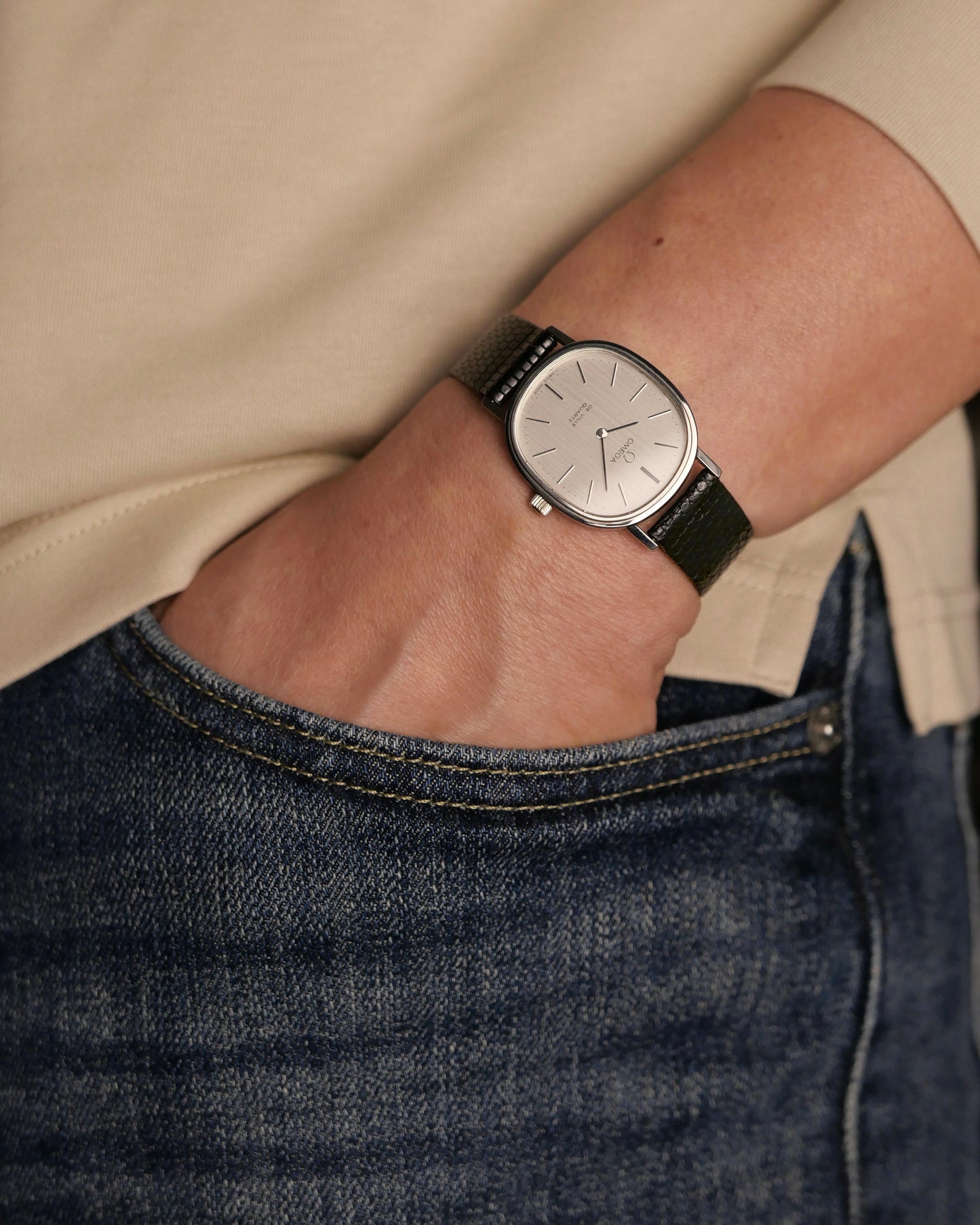 Omega De Ville “Ellipse” Travel Time Ref. 191.0046 (circa late 1970s)