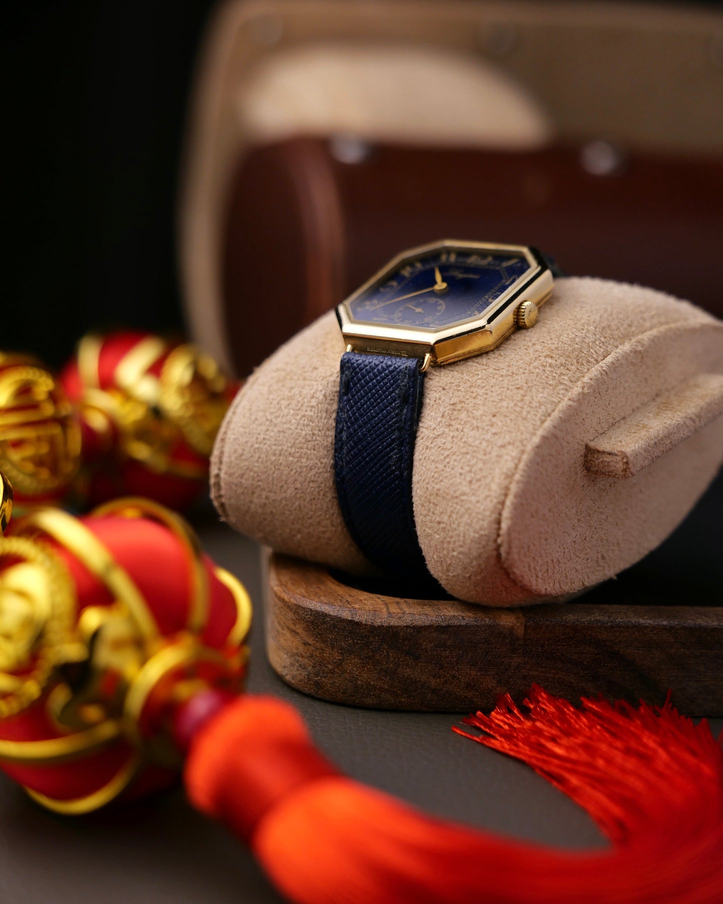 Longines “Octagon Blue Breguet” Ref. 5097 (Circa 1977)
