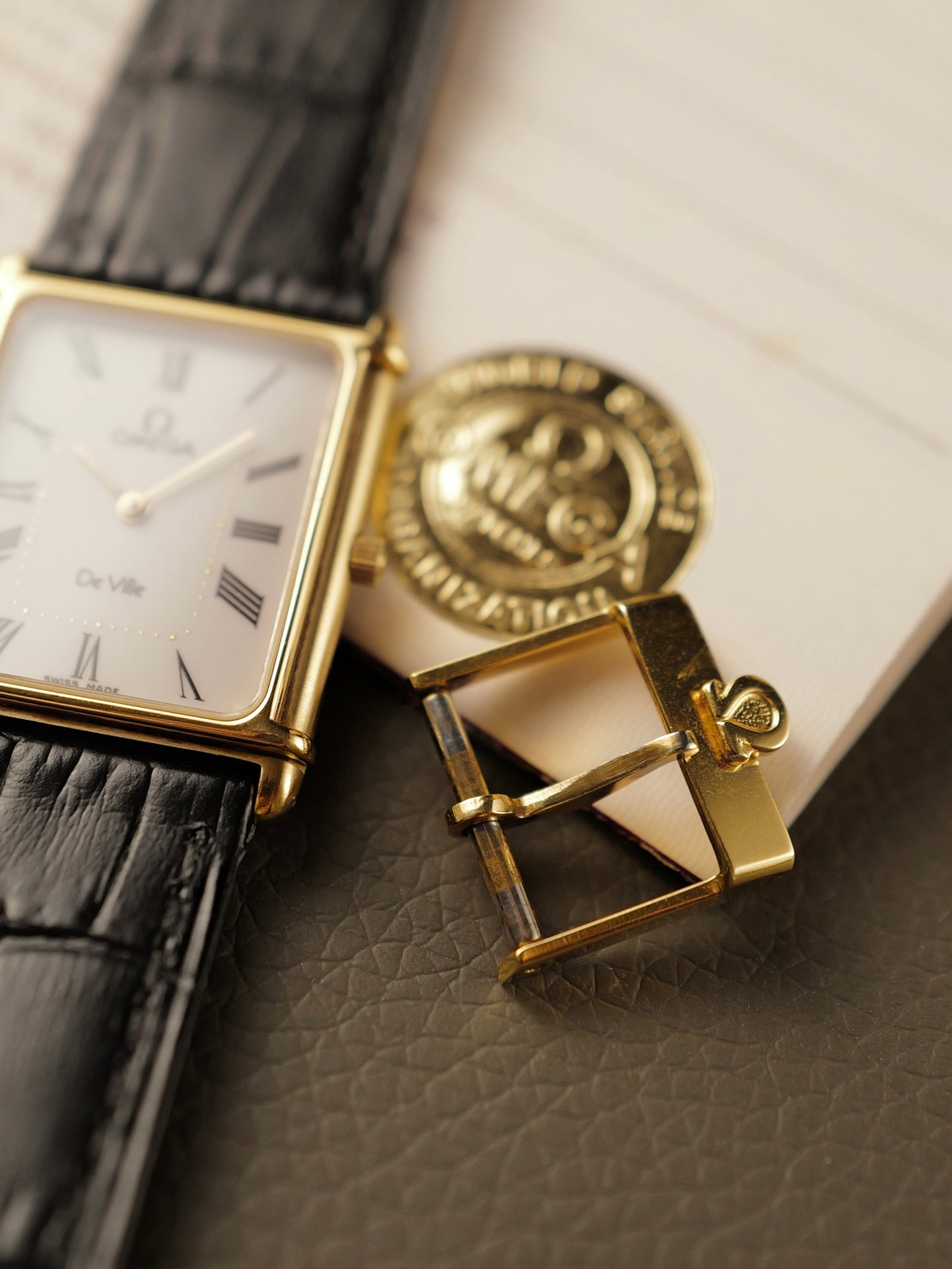 Omega De Ville Auteuil "Tank" w/ Papers Ref. MR191.0228 (circa 1984)