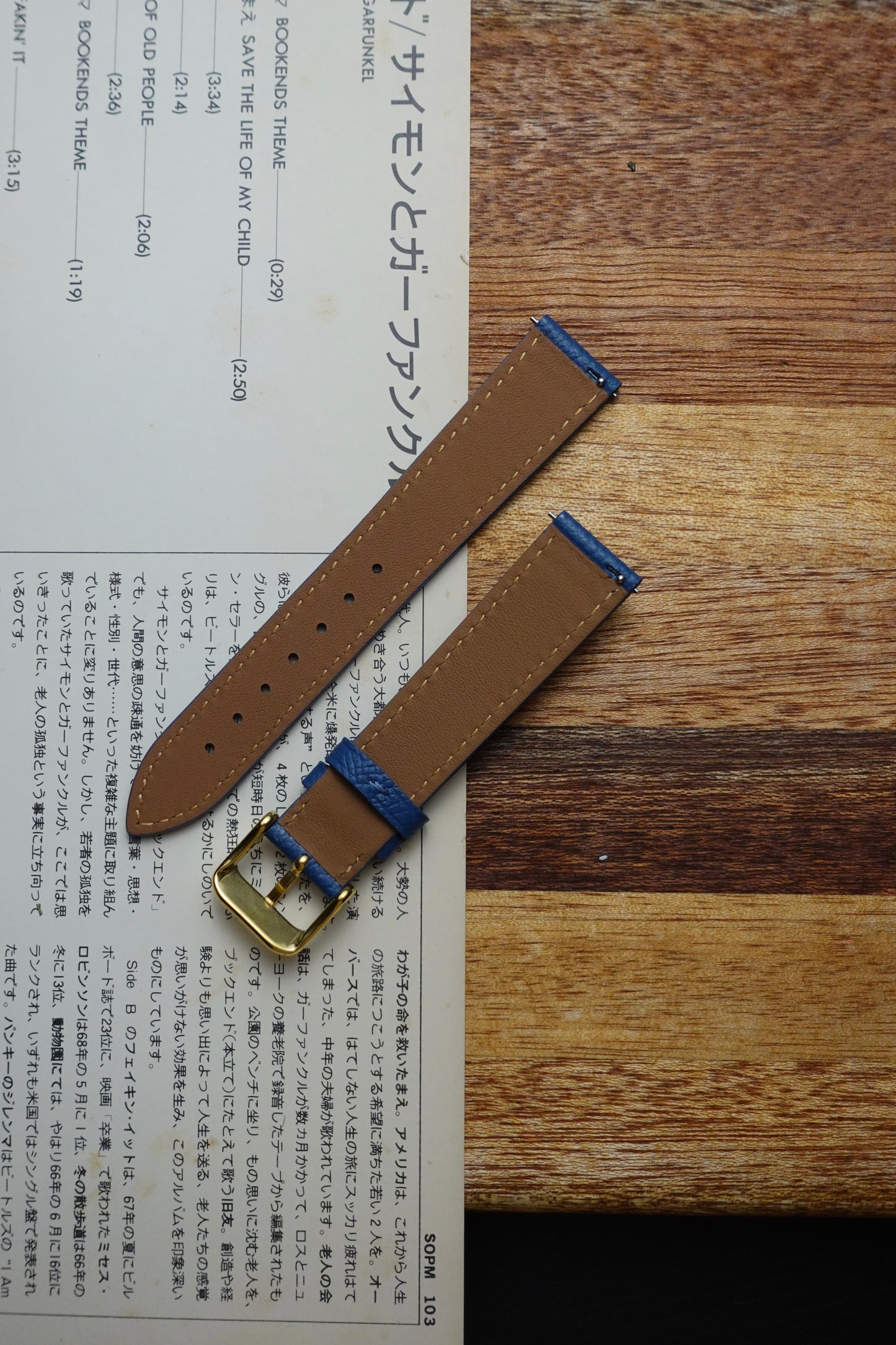 Hand Crafted Epsom Leather Watch Strap