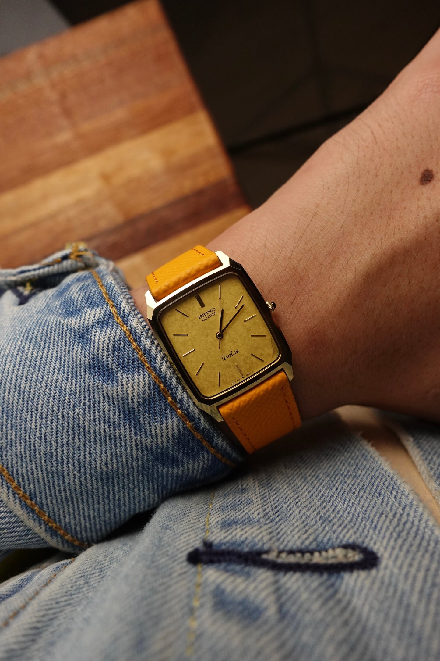 Hand Crafted Epsom Leather Watch Strap