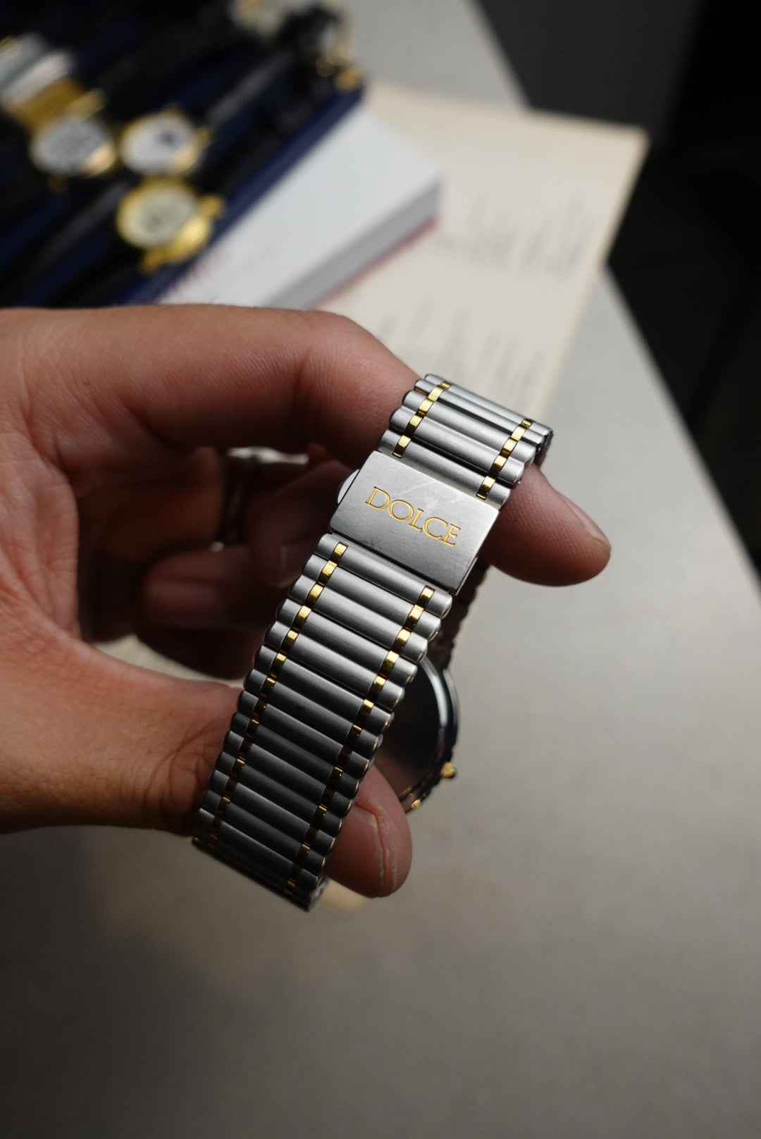 Seiko dolce mother of pearl Roman dial men