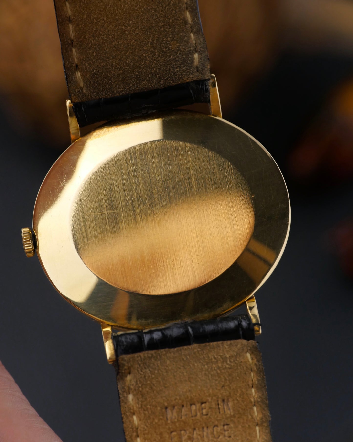 Rolex Cellini Horizontal Oval 18K Yellow Gold Ref. 4083 (Circa 1976)