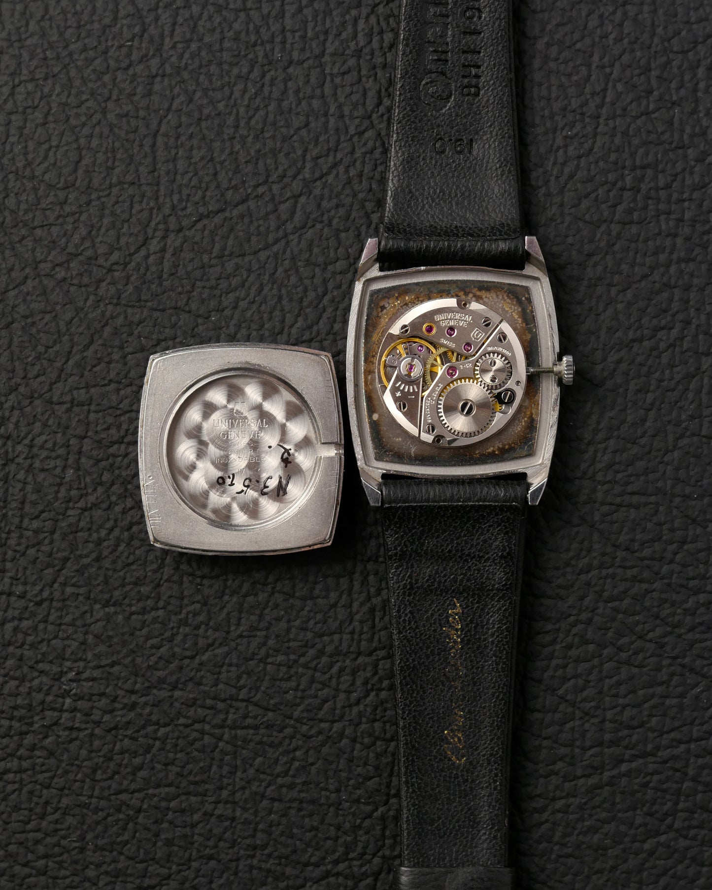 Universal Genève Steel “TV” Ref. 842114 (Circa 1970s)