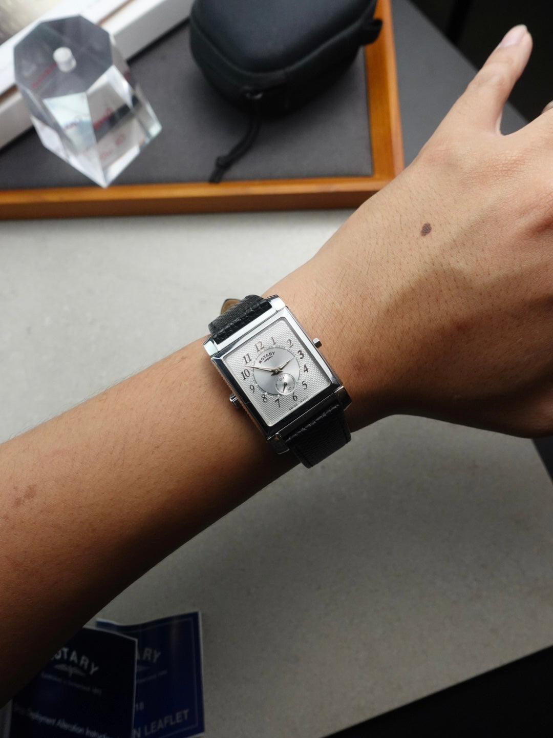 Rotary Duo Face Watch full box and paper