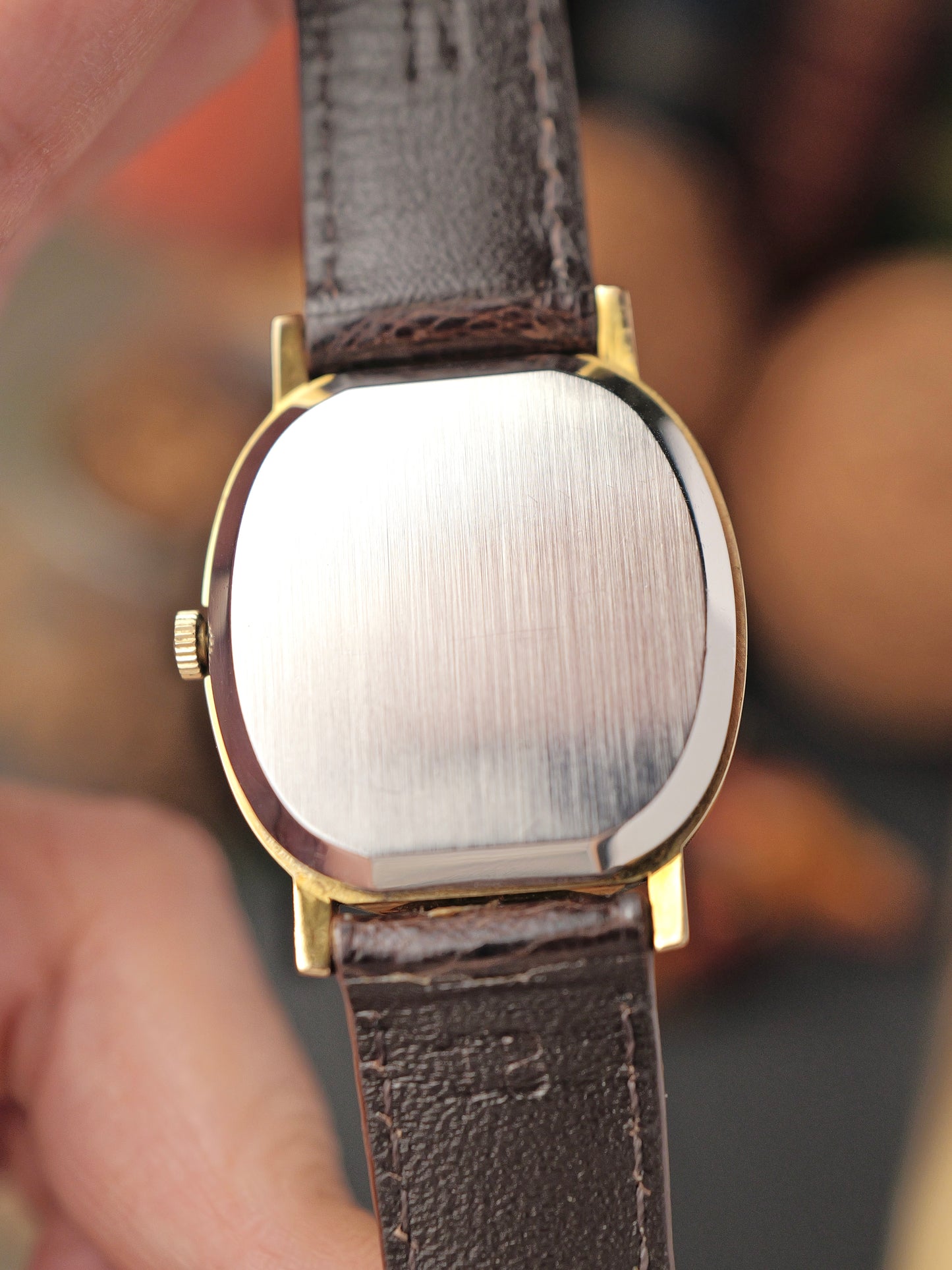 Omega De Ville Gold Stepped Ellipse Automatic Ref. 162.0063 (circa 1974)