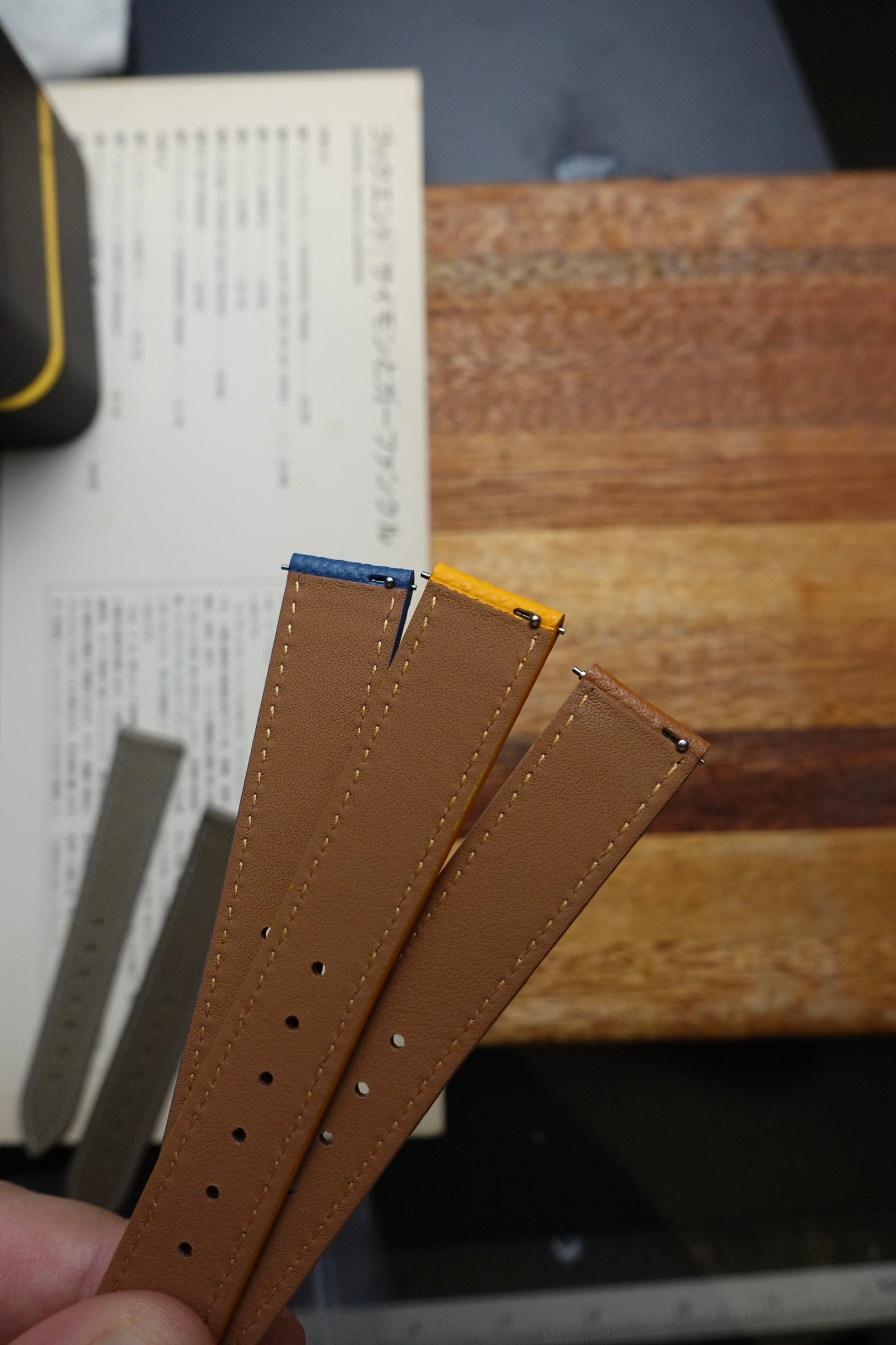 Hand Crafted Epsom Leather Watch Strap