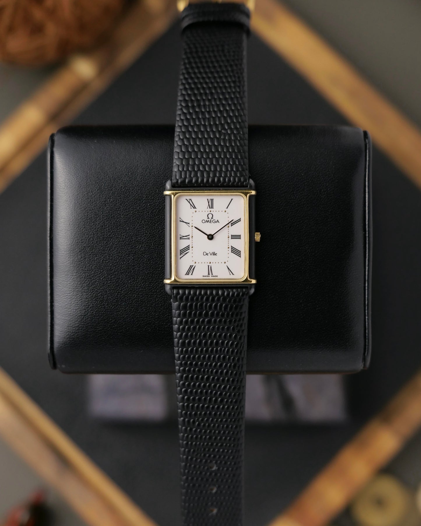Omega De Ville Auteuil "Black PVD" Ref. MR191.0221 (circa 1984)