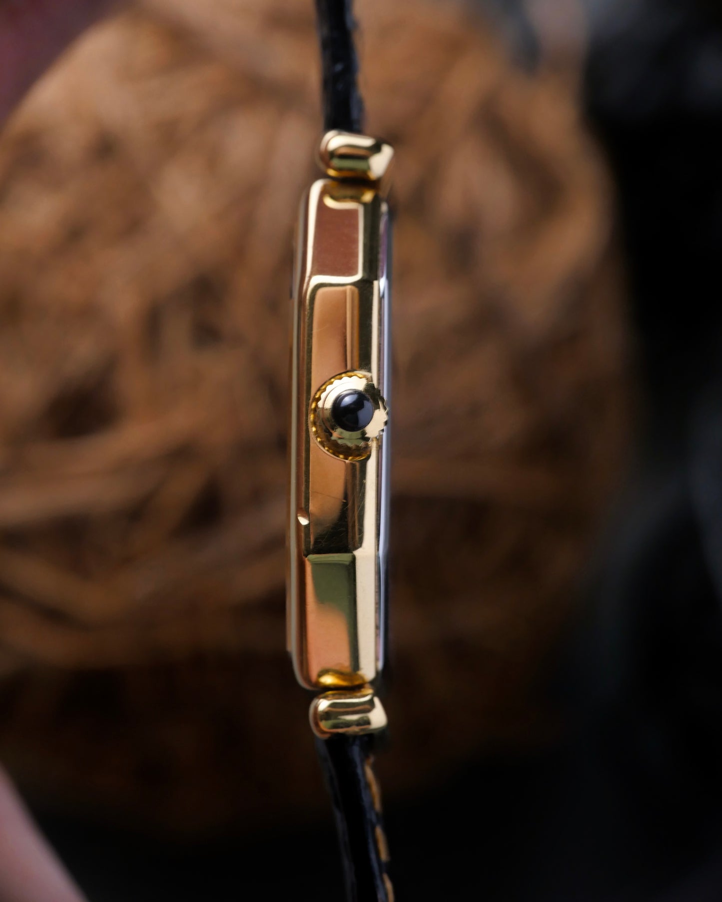 Longines “Octagon Breguet” Black Gilt Ref. 3209 (circa 1980)
