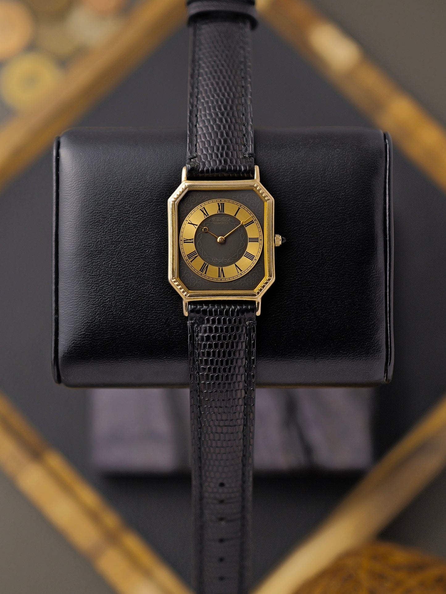 Seiko Dolce “Art Deco” 10K Gold Ref. 6020-5960 (circa 1981)