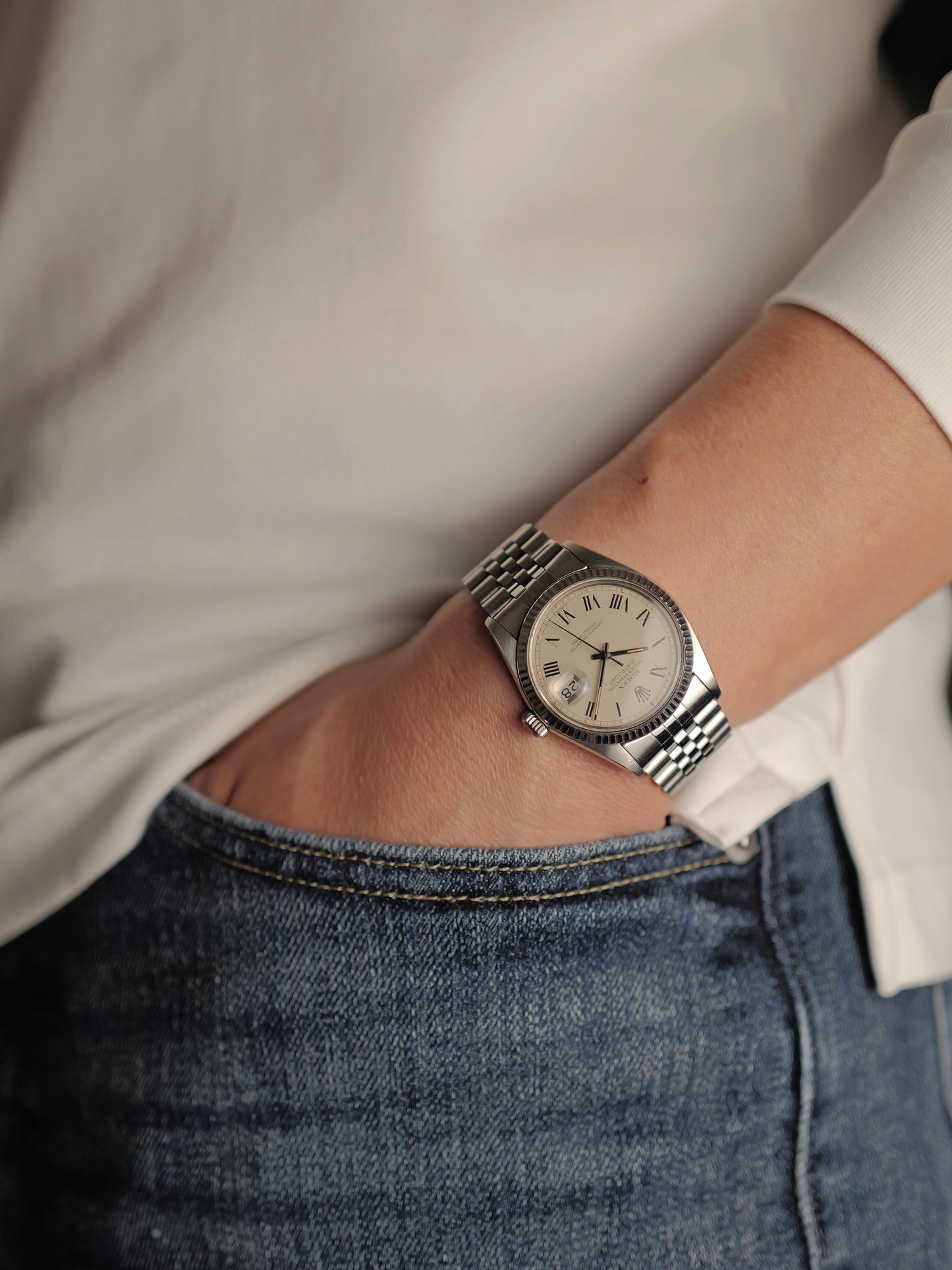 Rolex Datejust 36 “Grey Buckley” Ref. 16014 (circa 1983)