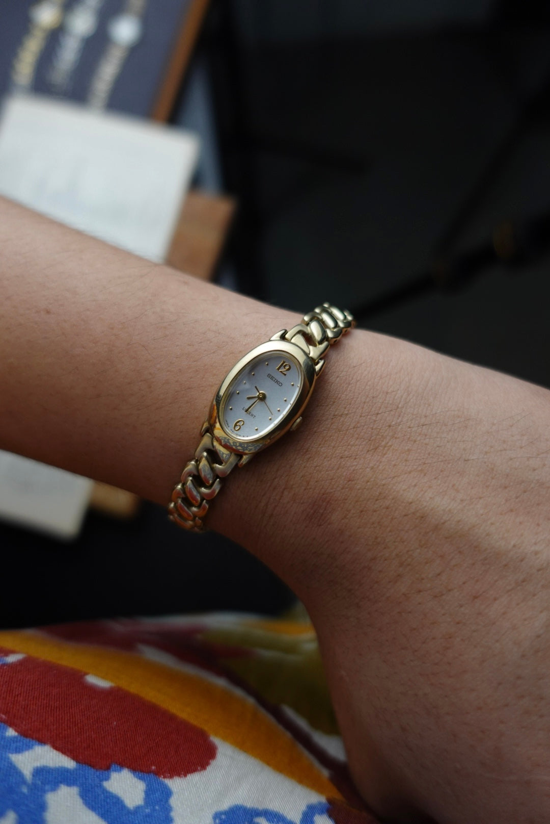 Seiko Lucent "baignoire" on bracelet