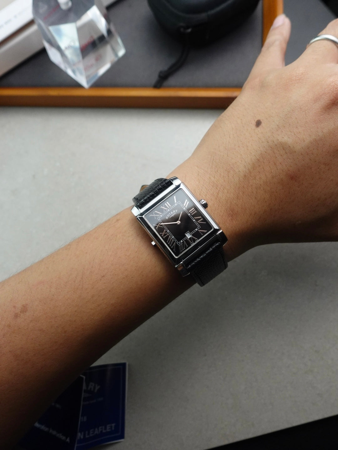 Rotary Duo Face Watch full box and paper