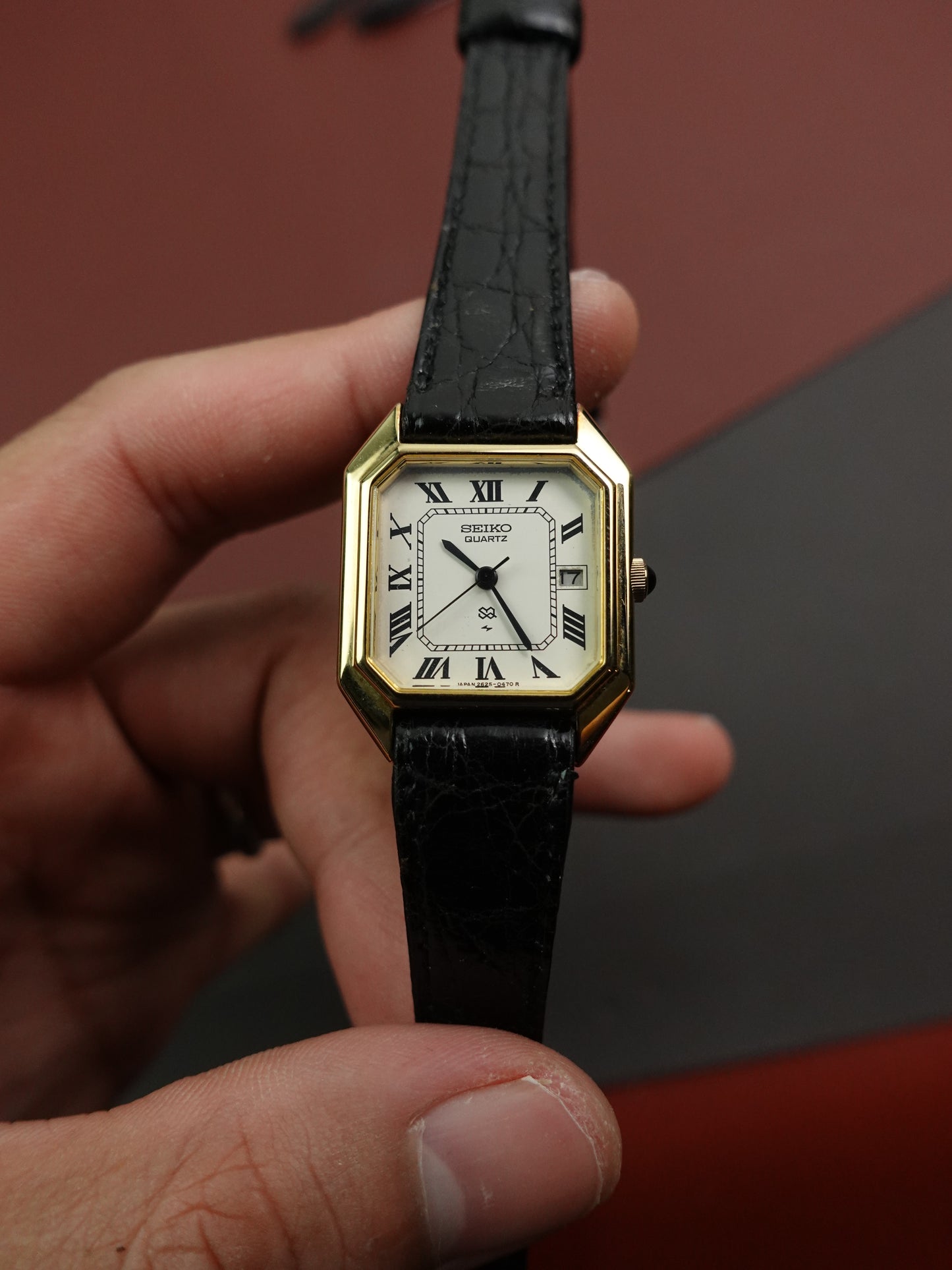 Seiko Quartz SQ 'Ceinture' 2625-5110 Circa. 1981