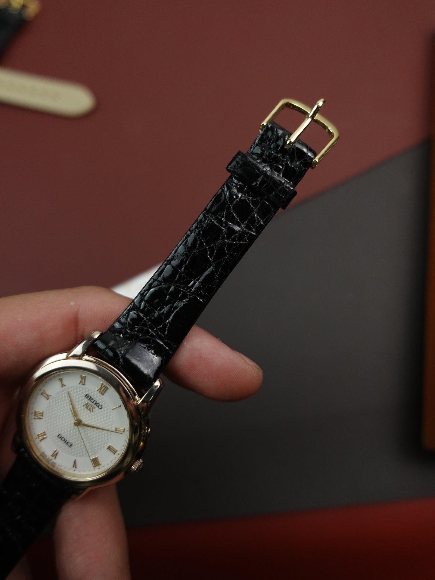 Seiko Dolce AGS (automatic quartz movement) Full set 4M21-0A20