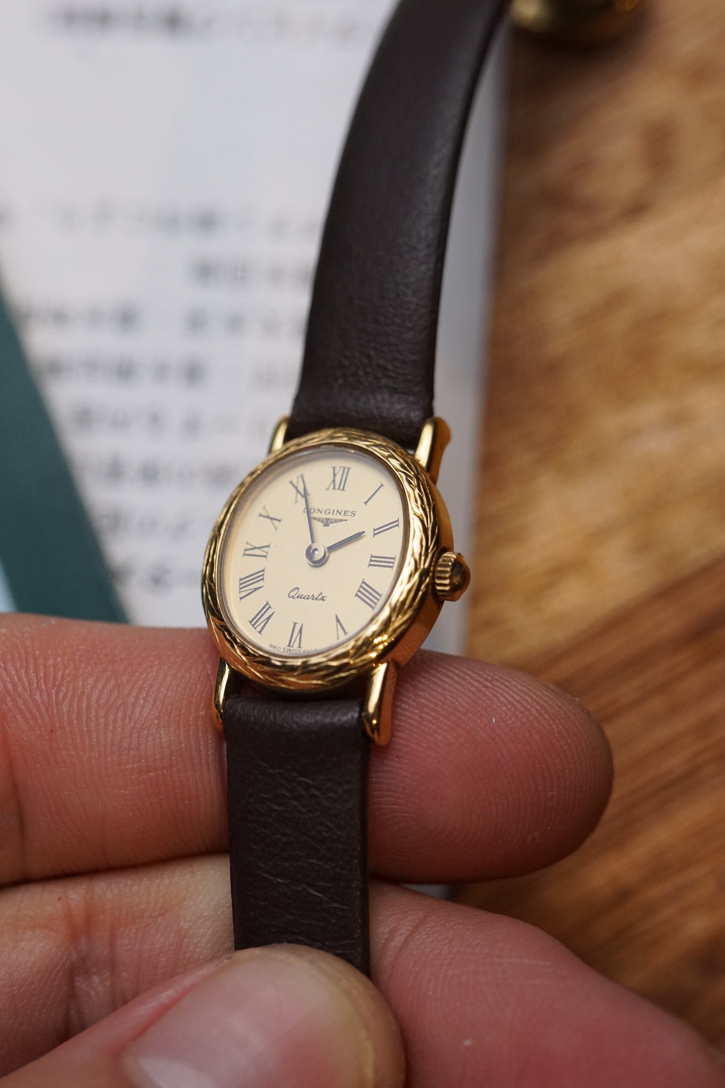 Longines Art Deco oval Ladies Quartz