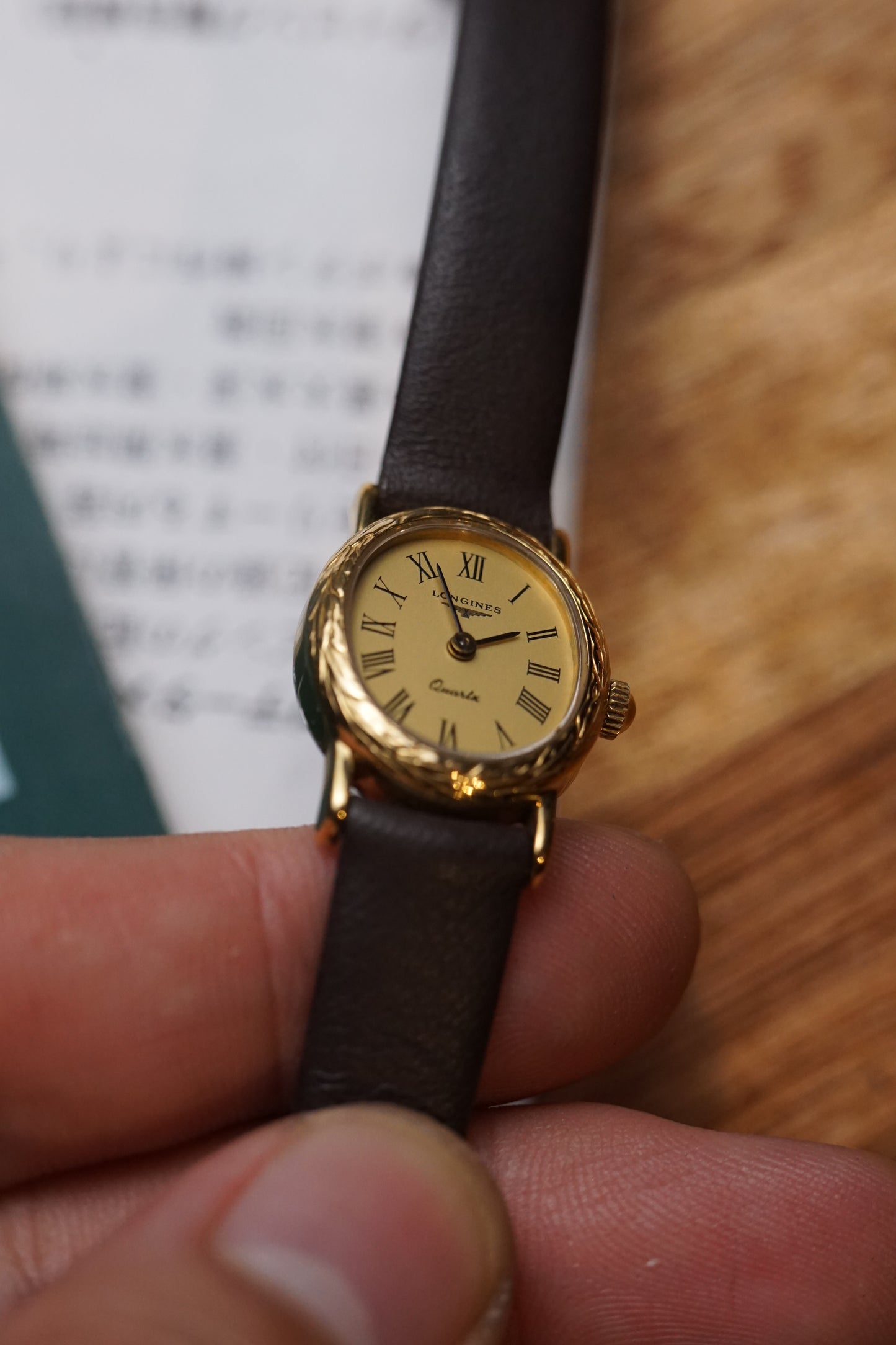 Longines Art Deco oval Ladies Quartz