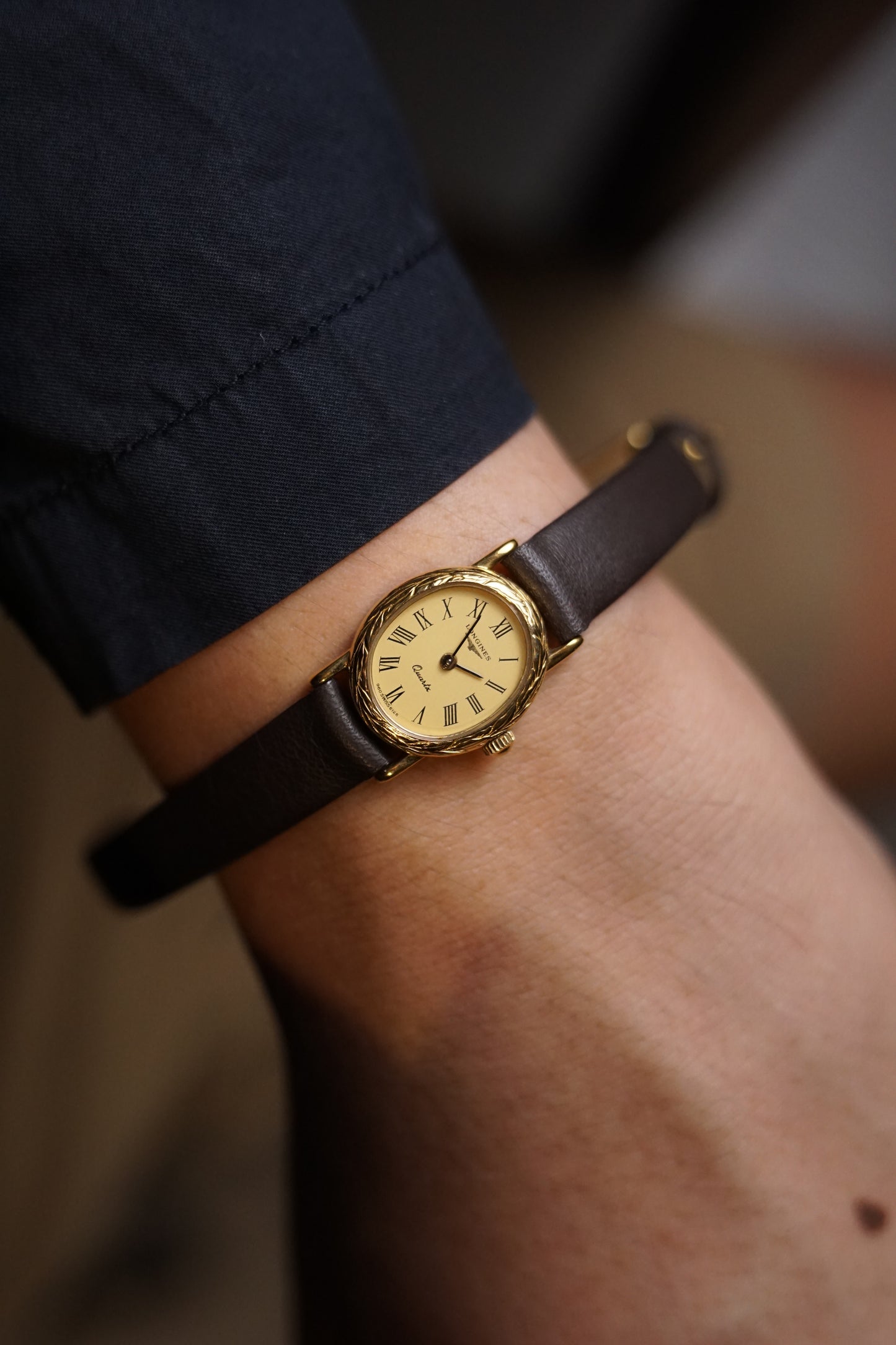 Longines Art Deco oval Ladies Quartz