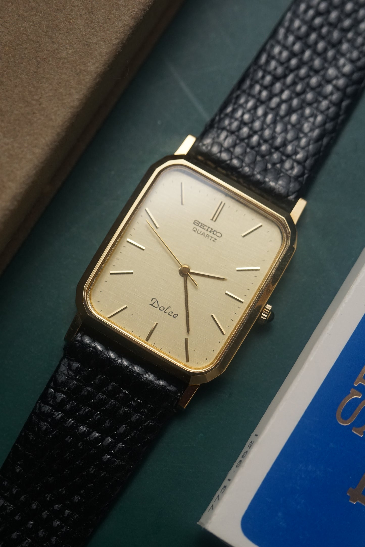 Full set 'New Old Stock' Seiko Dolce tank