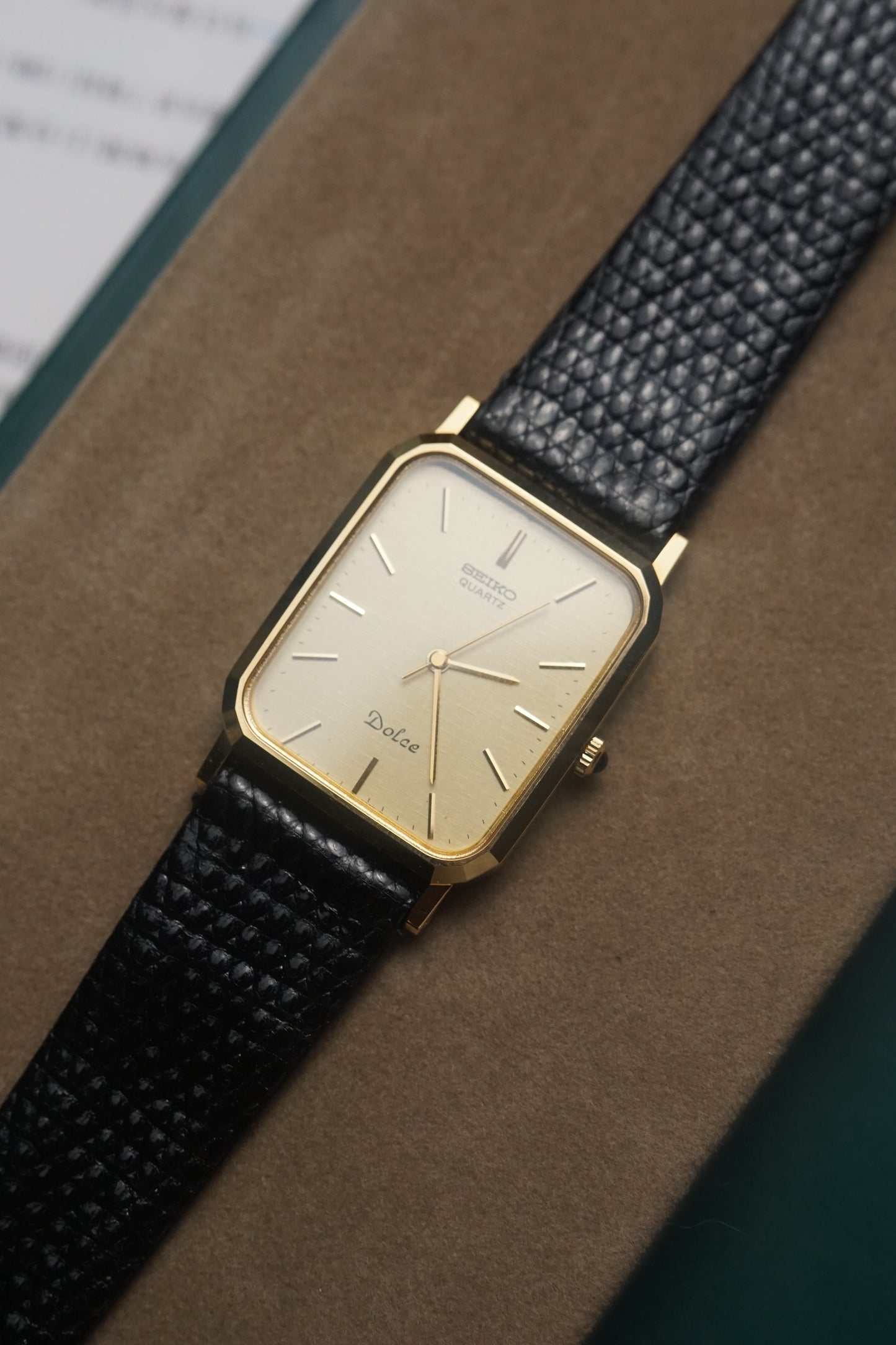Full set 'New Old Stock' Seiko Dolce tank