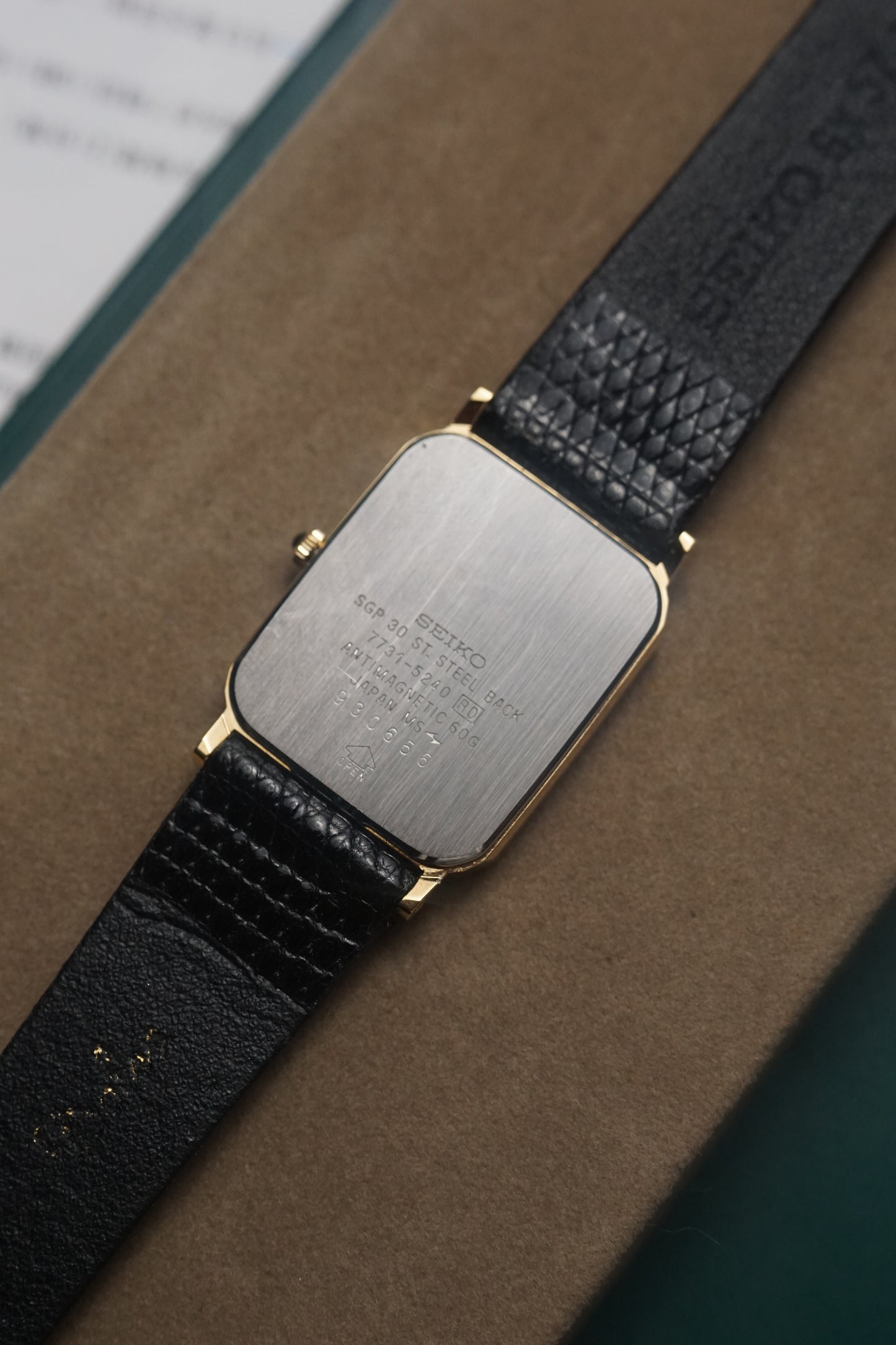 Full set 'New Old Stock' Seiko Dolce tank