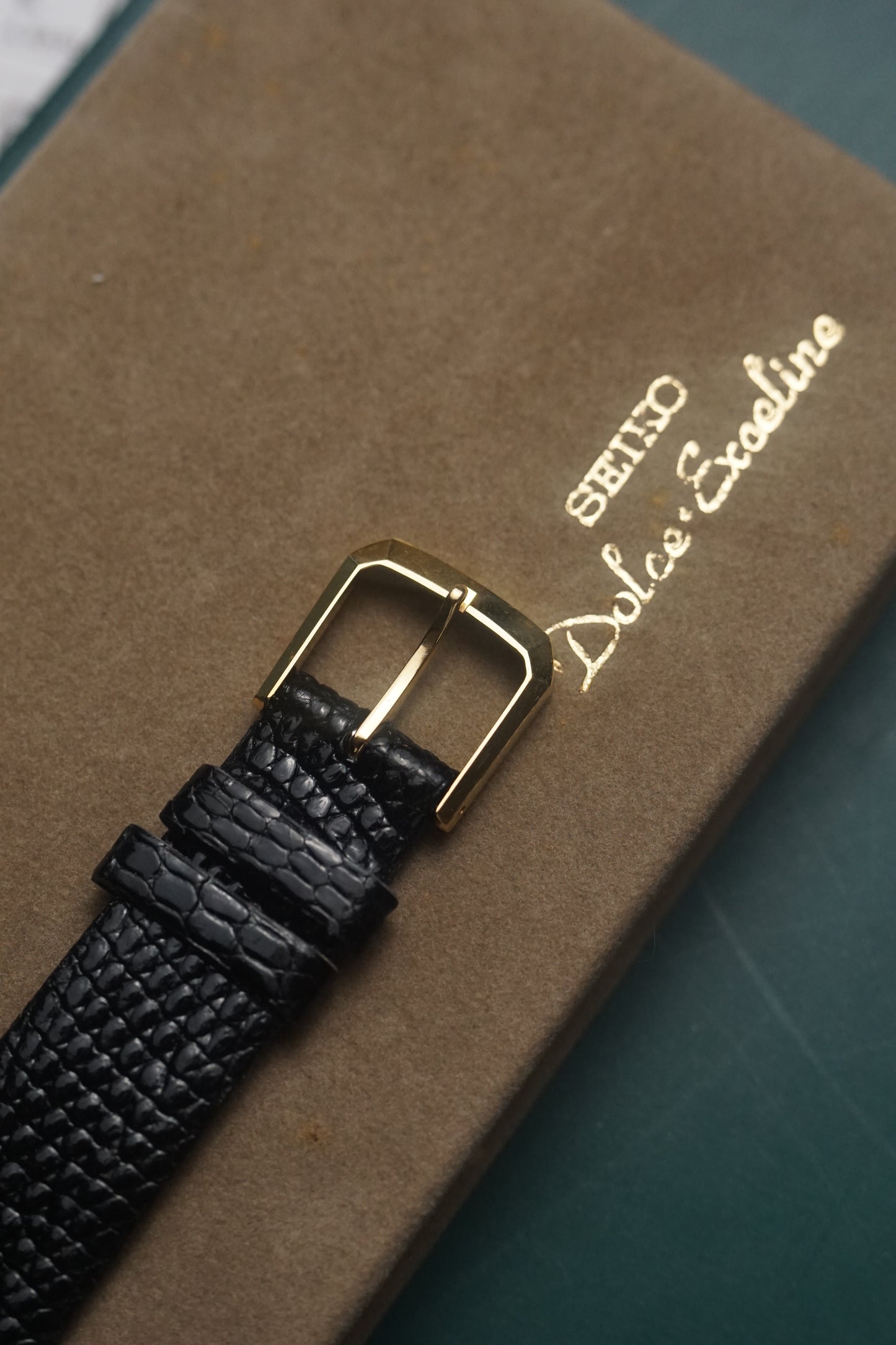 Full set 'New Old Stock' Seiko Dolce tank