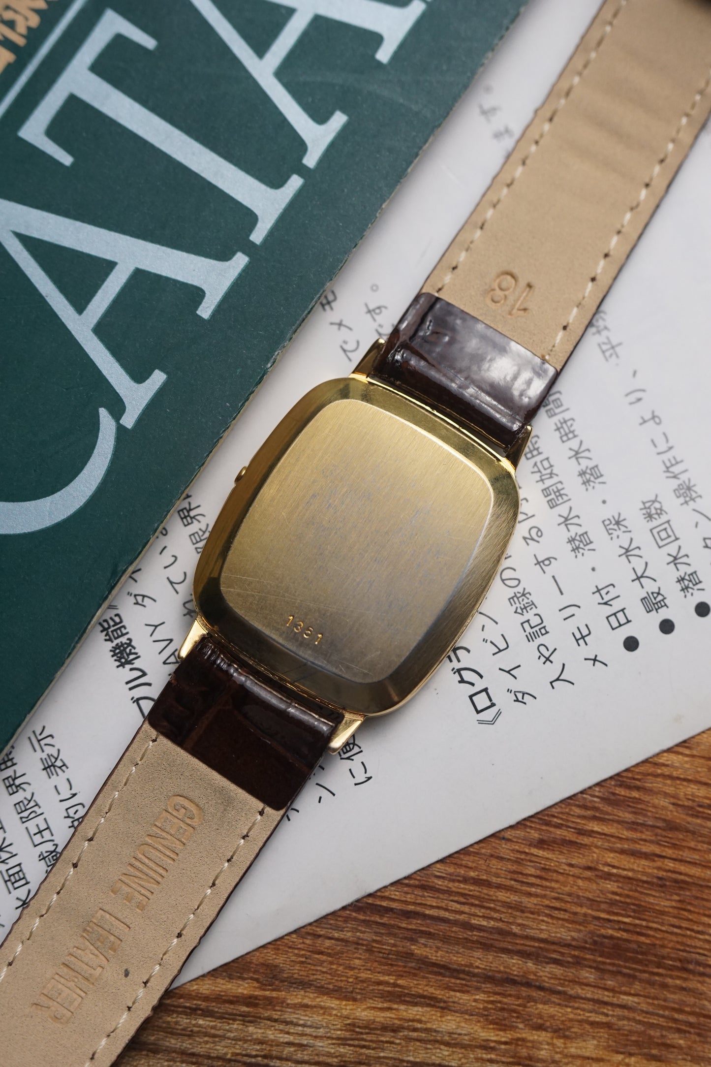 Omega De-Ville quartz unique Orange dial mens