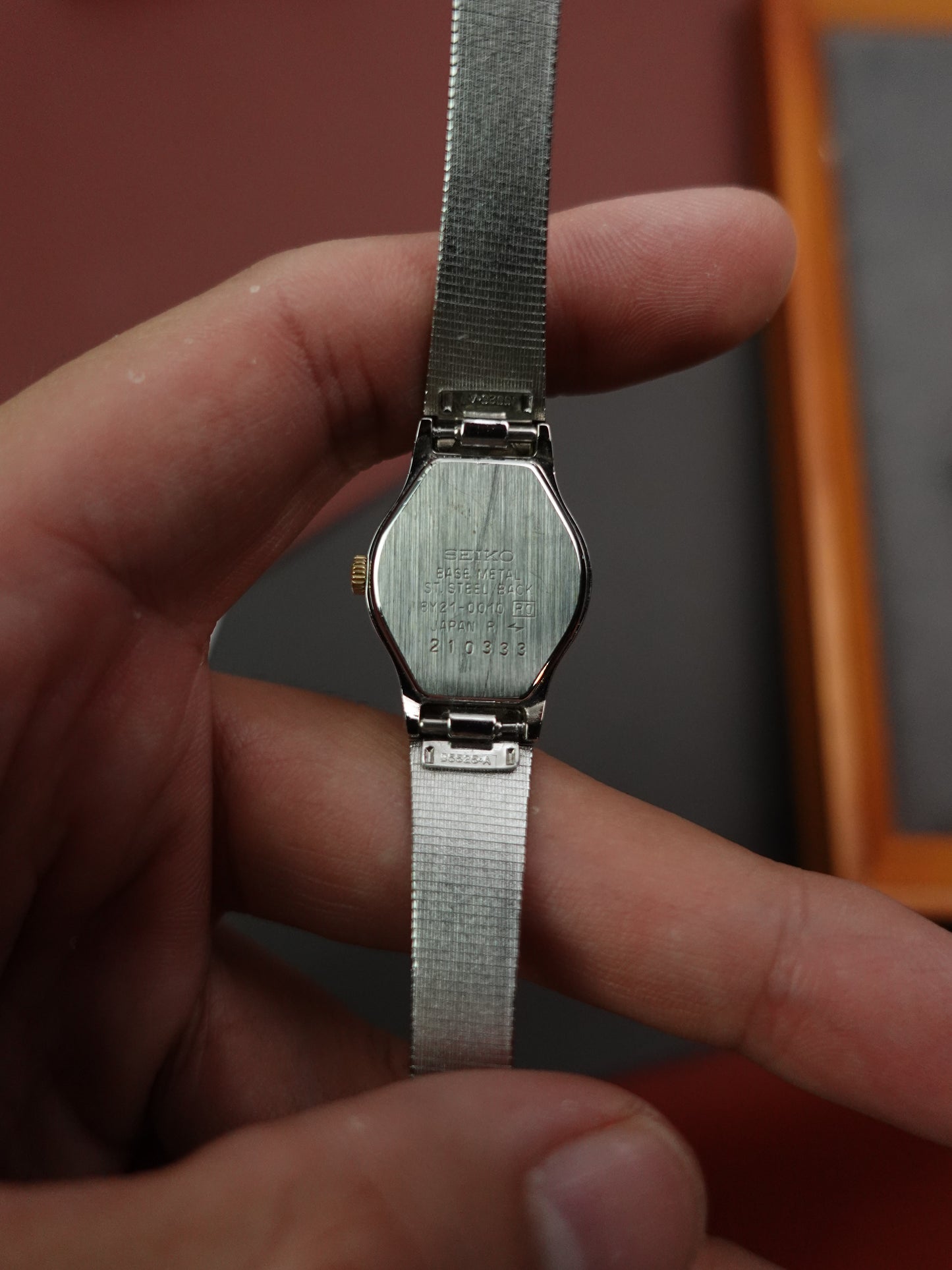Ladies' Seiko Galaxy Pyramid Markers Integrated Bracelet (Cut to Size bracelet)