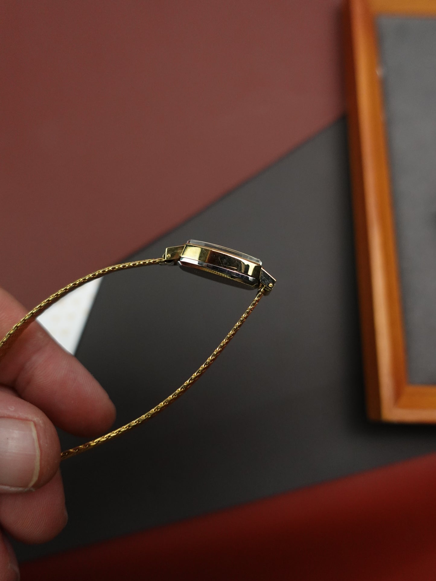 Ladies Omega Mini "tonneau" Manual winding with original box