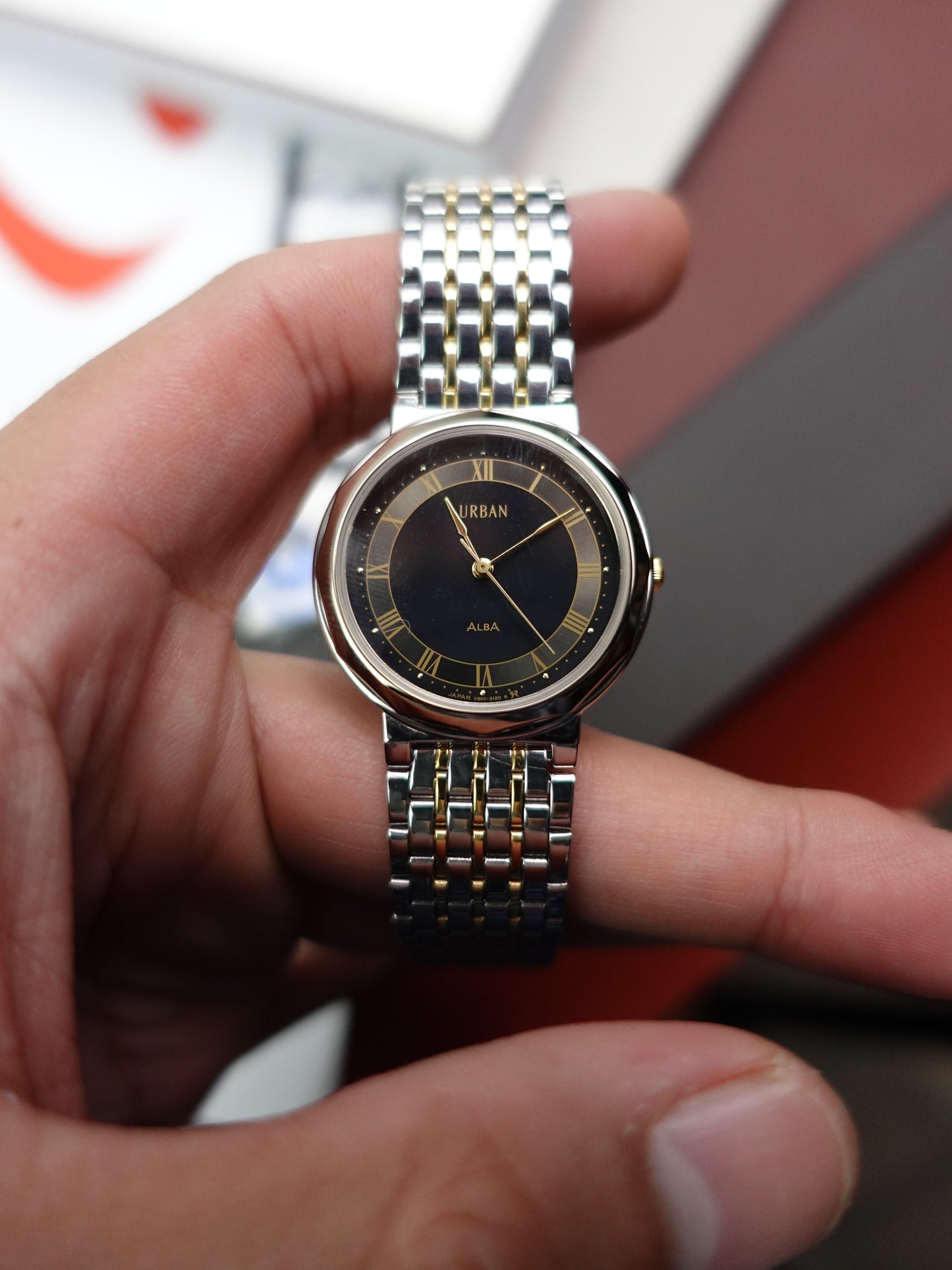 Seiko Alba Urban Multi-link 2 tone bracelet NOS Condition