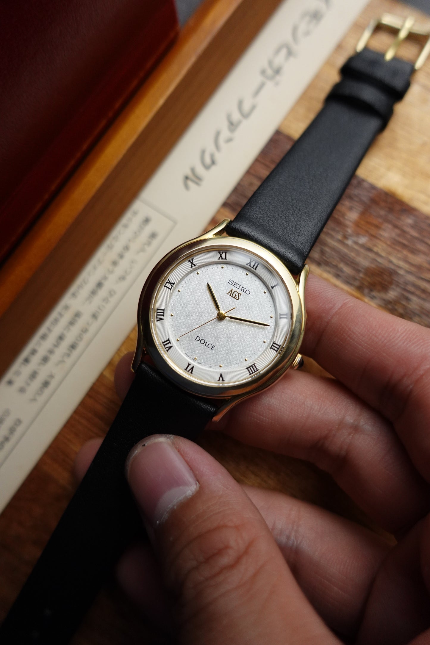 Seiko Dolce AGS (automatic quartz movement) #240254