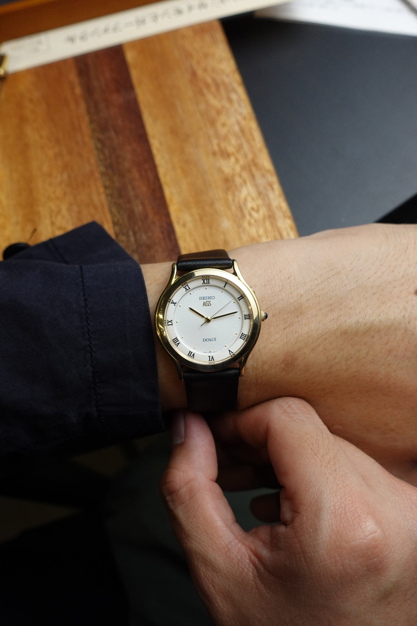 Seiko Dolce AGS (automatic quartz movement) #240254