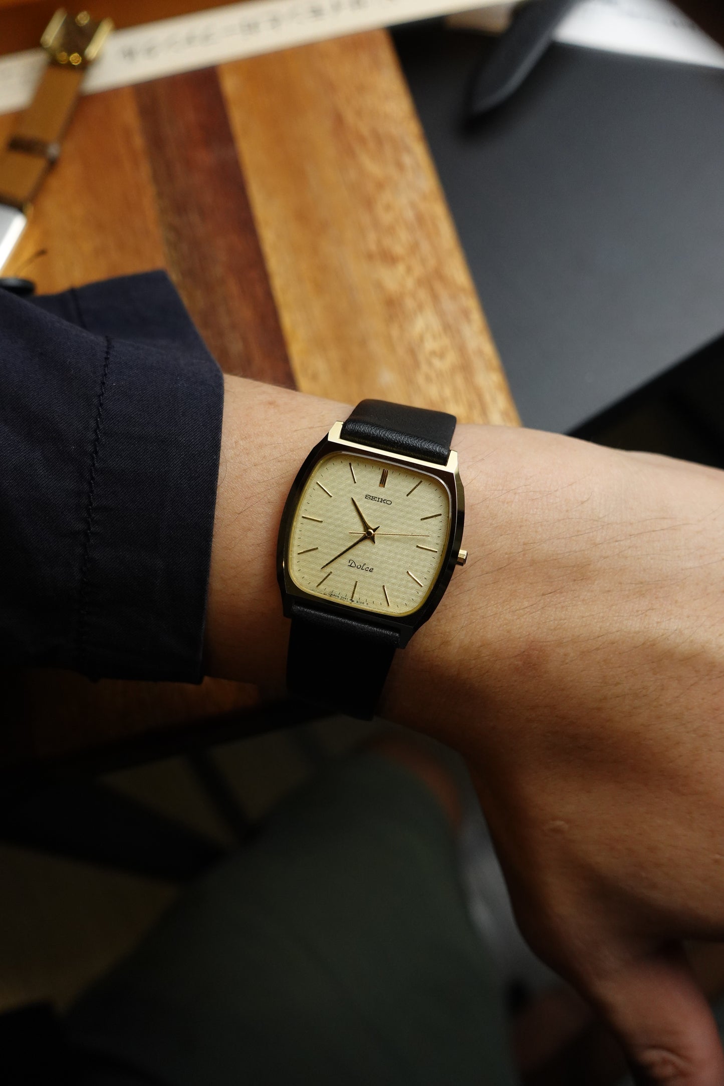 Seiko Dolce Cushion case with Tapestry Dial #240253